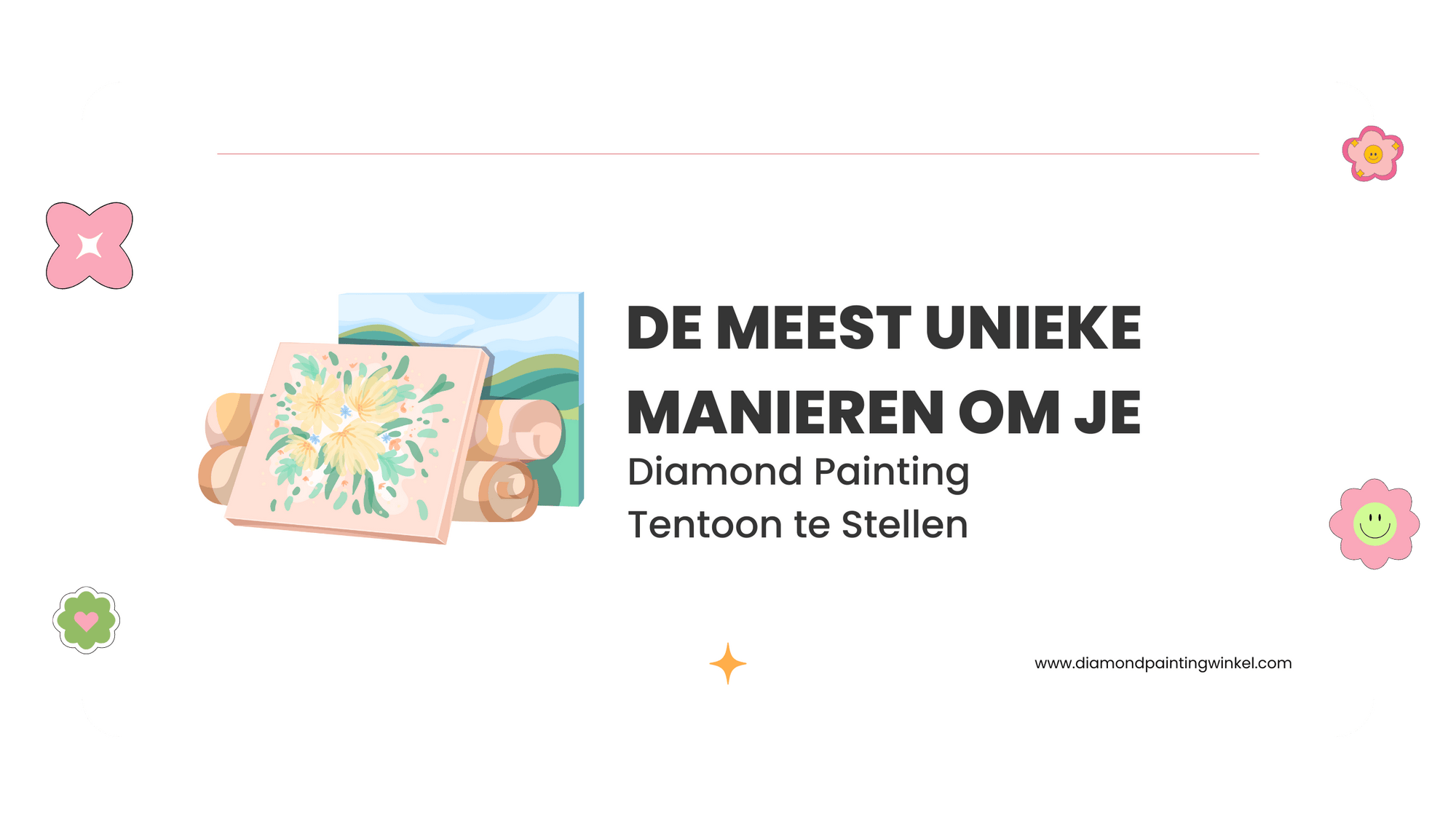 De 7 Meest Indrukwekkende Manieren om Je Diamond Painting Tentoon te Stellen