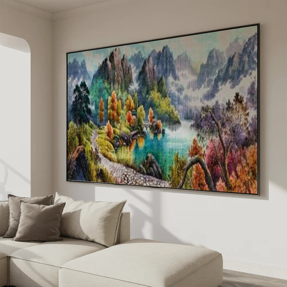 Bergen Meer | Groot Formaat - Seos SHOP