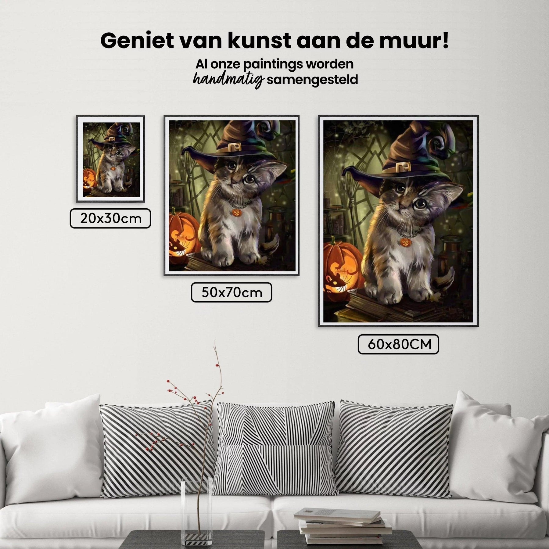 Diamond Painting Het Halloween Katje - SEOS Shop ®