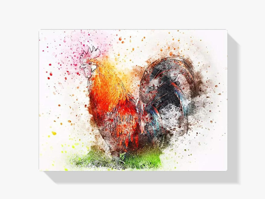 Diamond Painting Kleurrijke haan - SEOS Shop ®