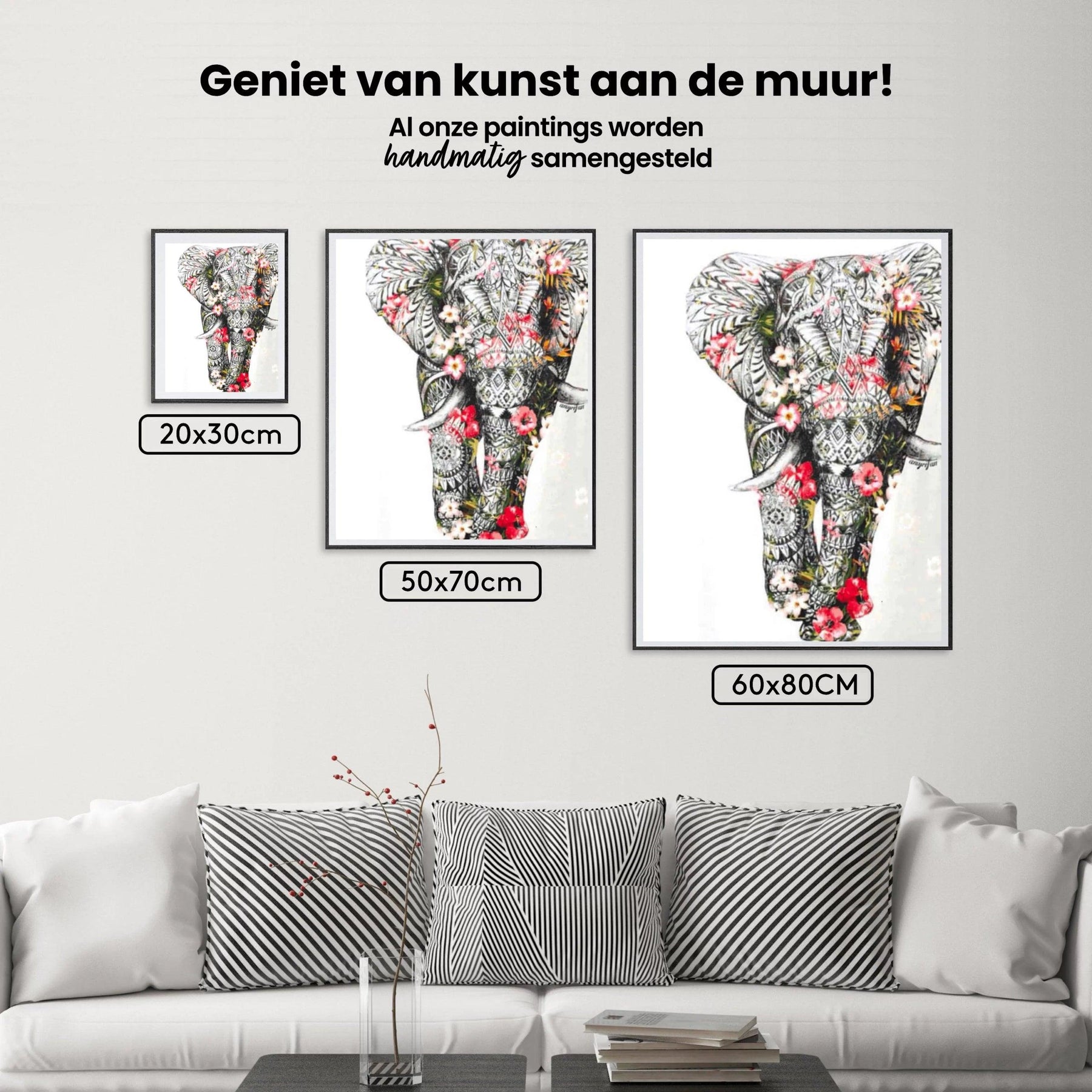 Diamond Painting Mandala Olifant - SEOS Shop ®