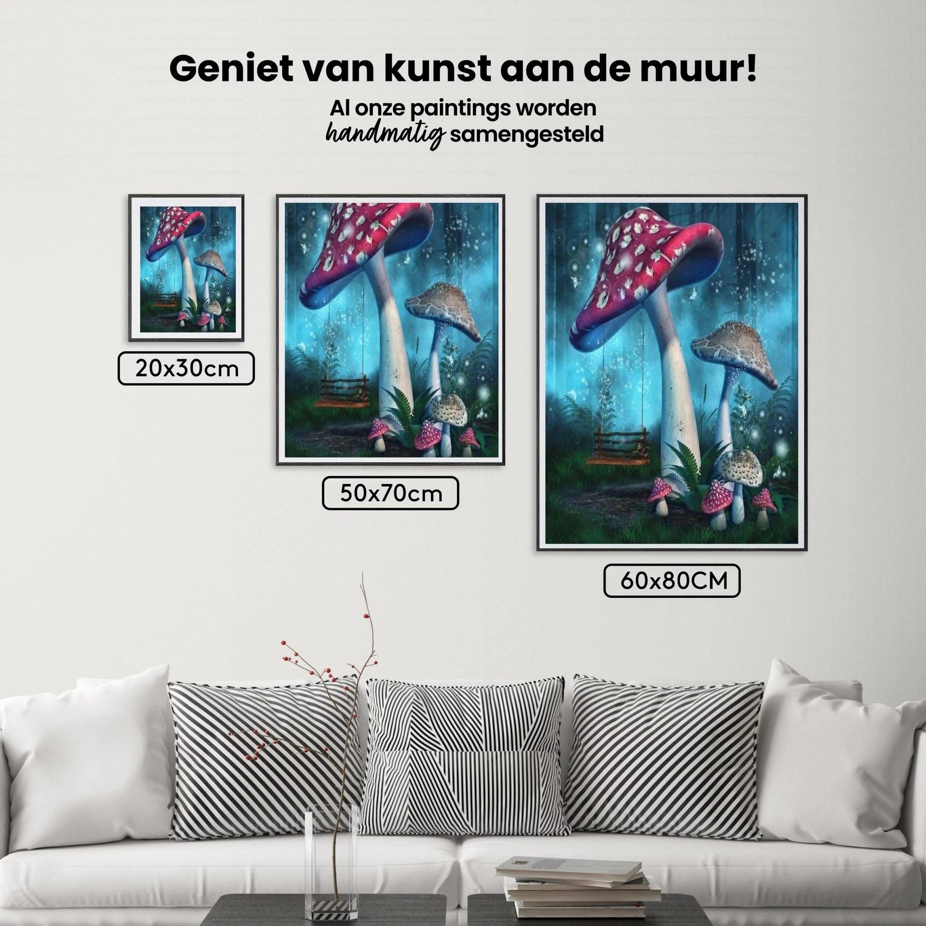 Diamond Painting Paarse Paddestoel - SEOS Shop ®