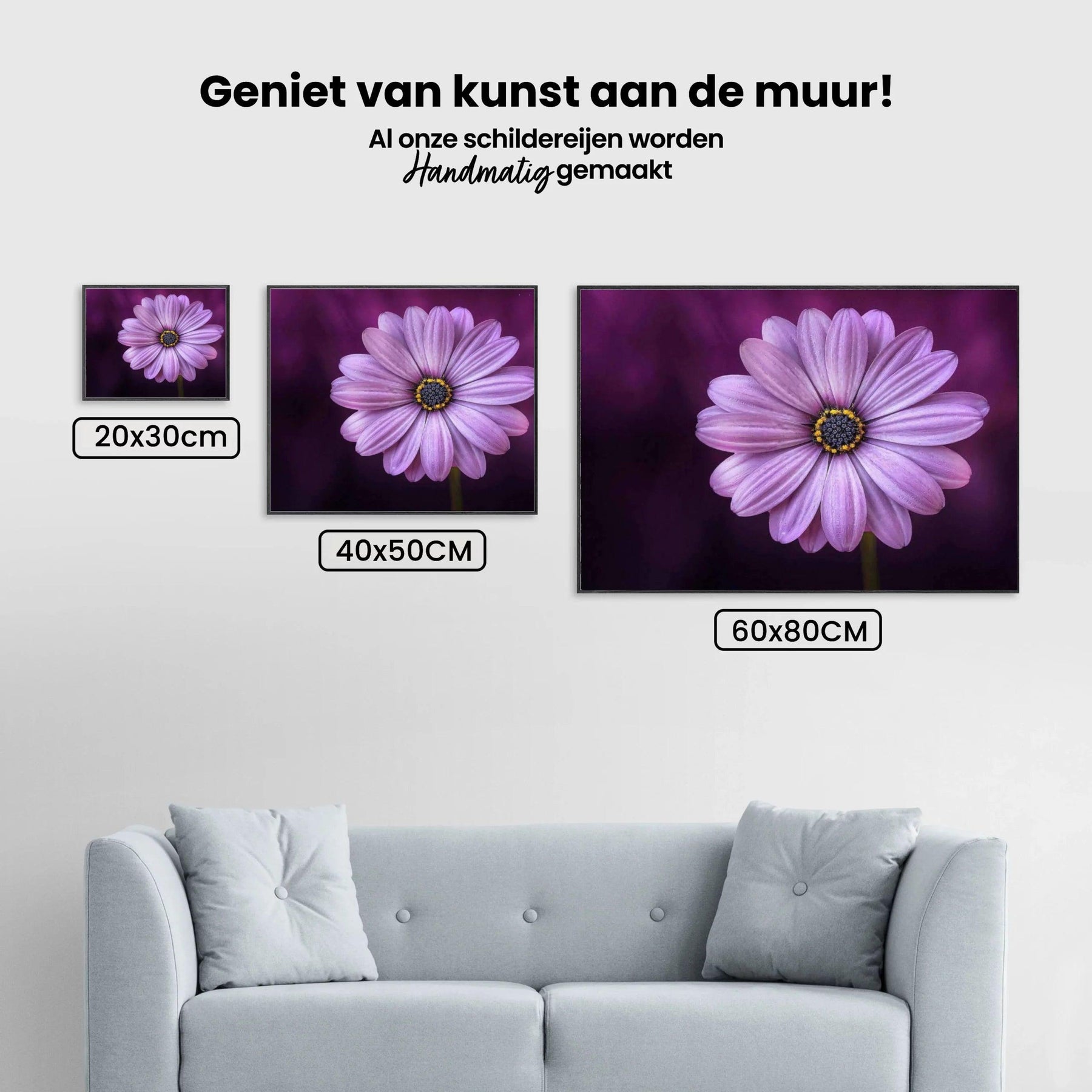 Diamond Painting Paarse bloem - SEOS Shop ®