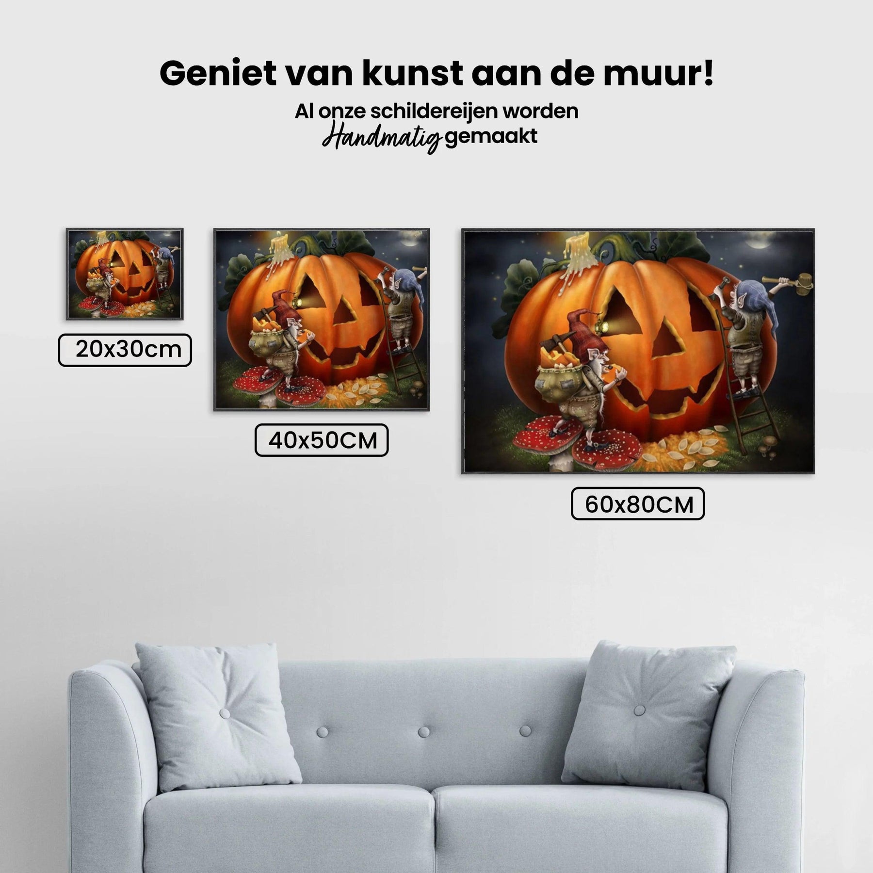 Diamond Painting Pompoen - Kabouters - SEOS Shop ®