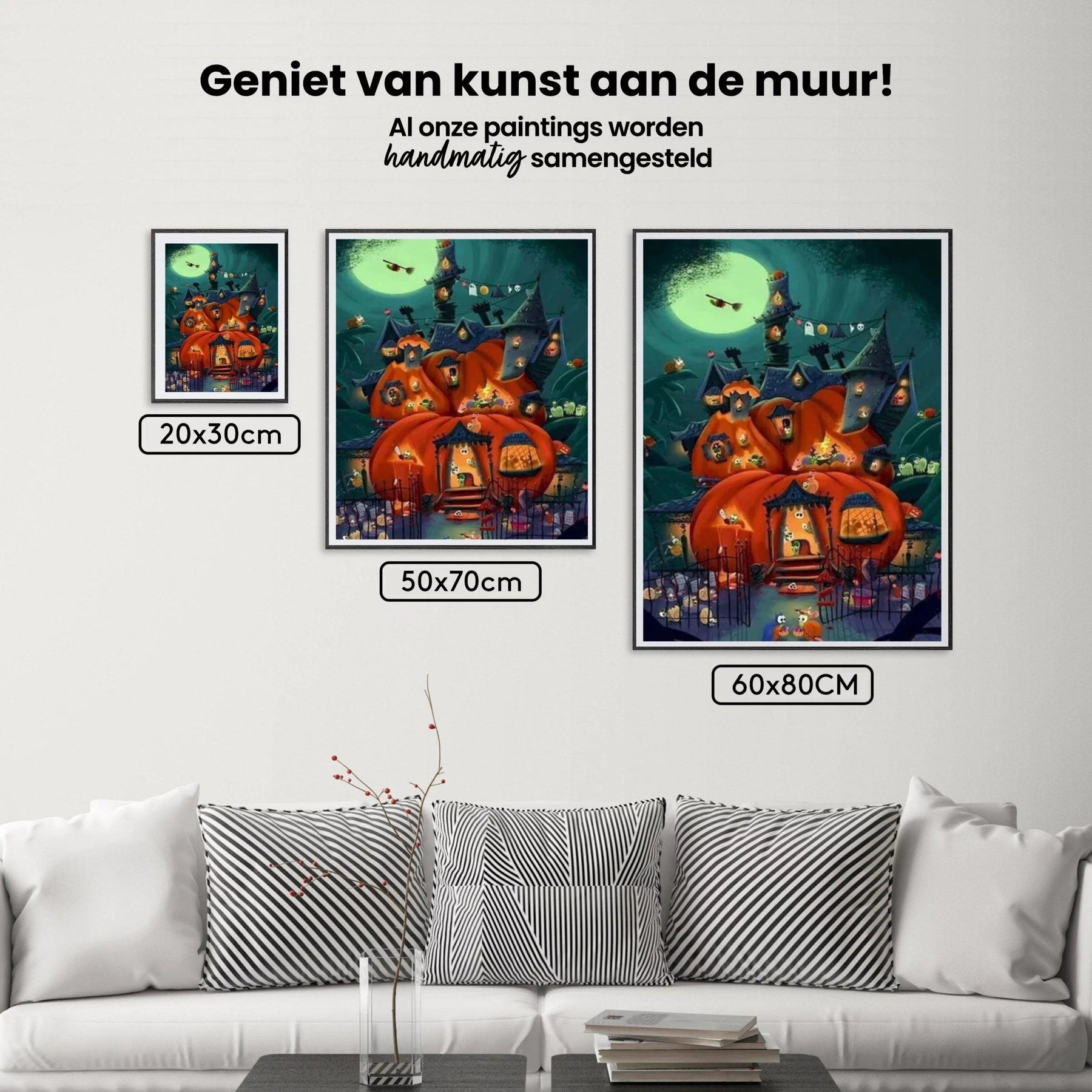 Diamond Painting Pompoen Kasteel - SEOS Shop ®