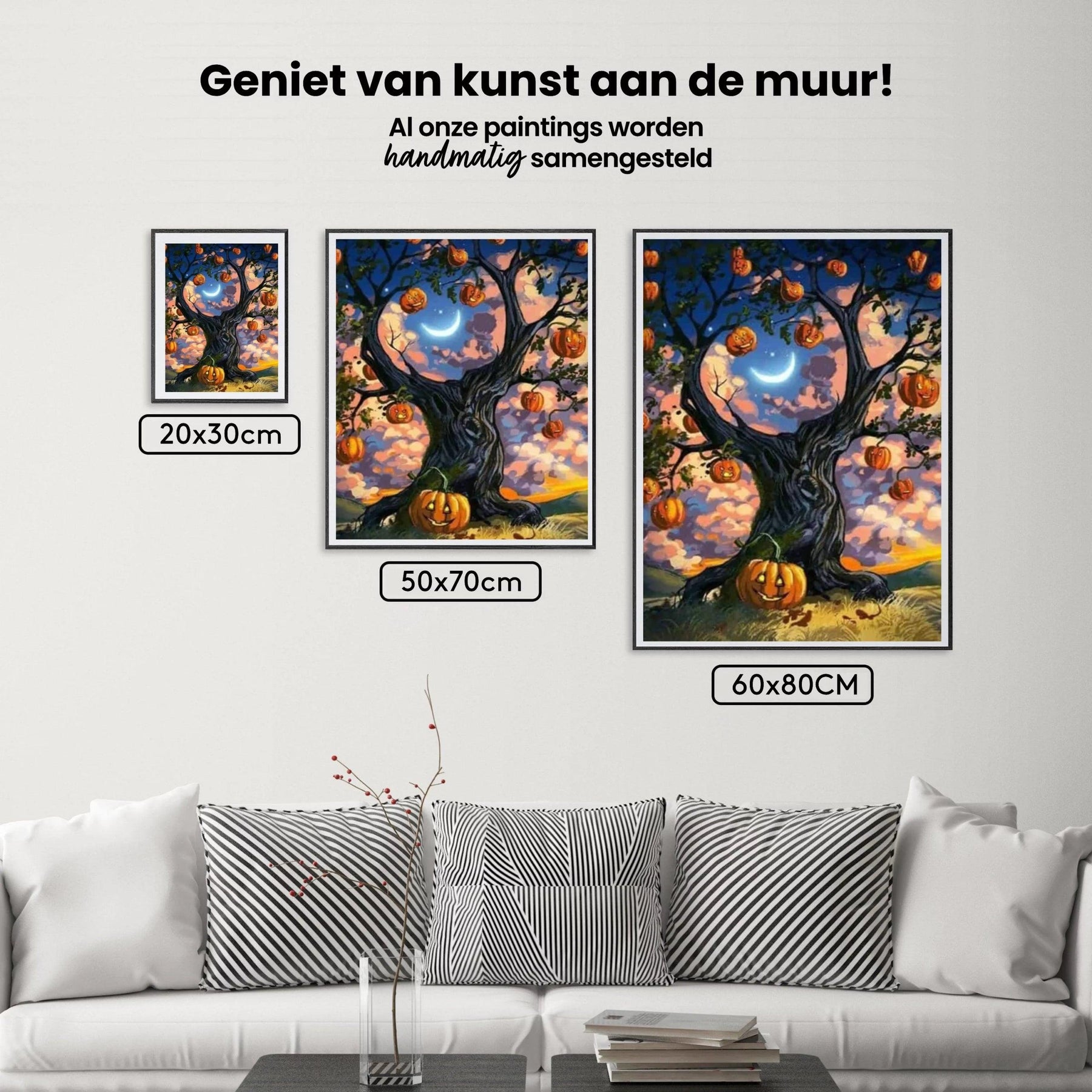 Diamond Painting Pompoenen Boom - SEOS Shop ®