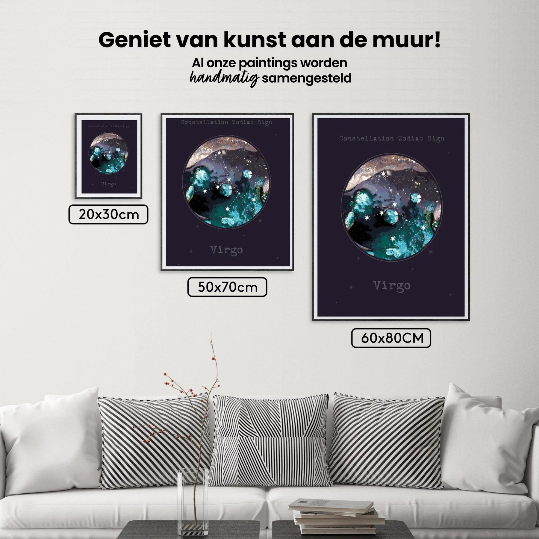 Diamond Painting Sterrenbeeld - Maagd - SEOS Shop ®
