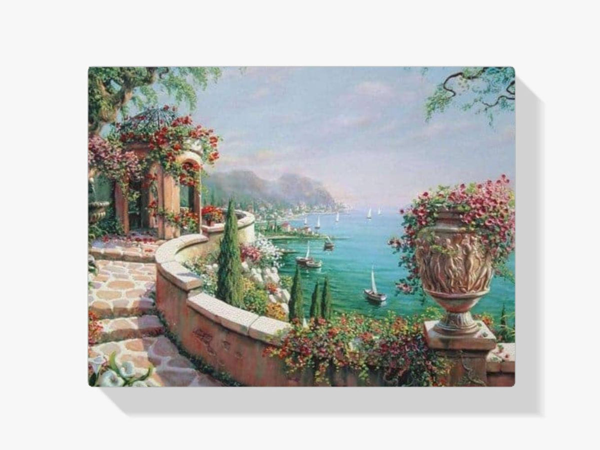 Diamond Painting Uitzicht met Mist – SEOS Shop ®