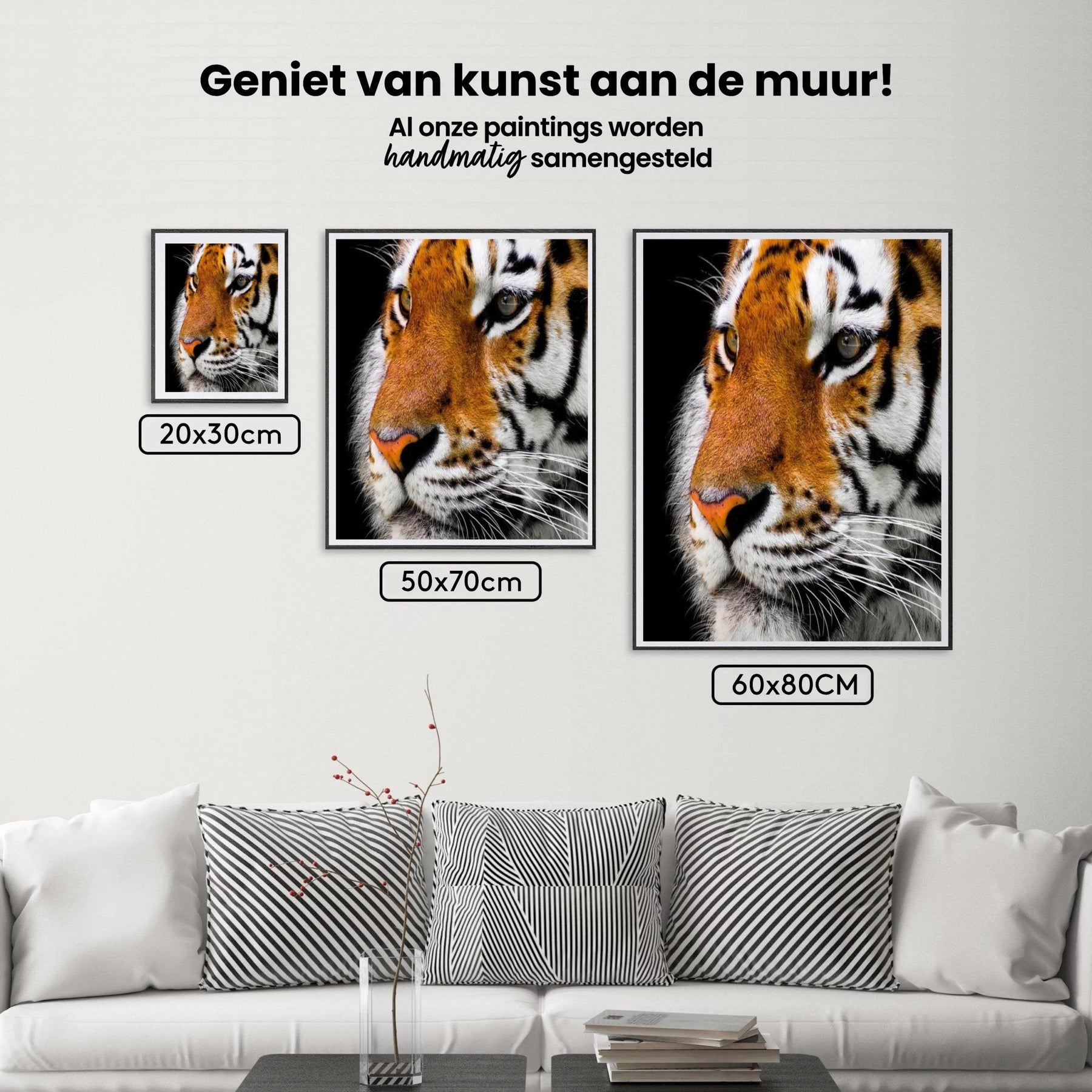 Diamond Painting Volwassen tijger - SEOS Shop ®