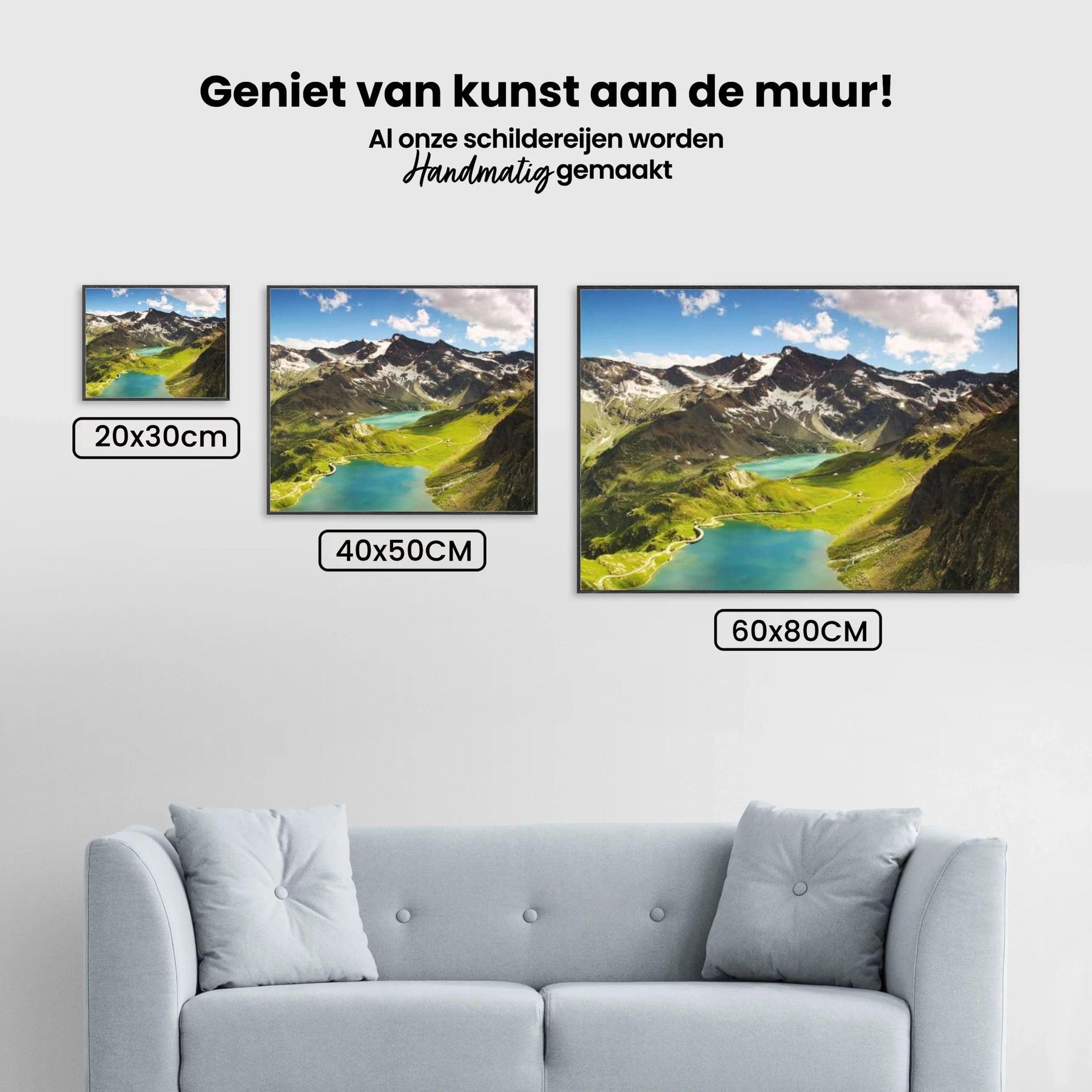 Diamond Painting Water tussen bergen – SEOS Shop ®