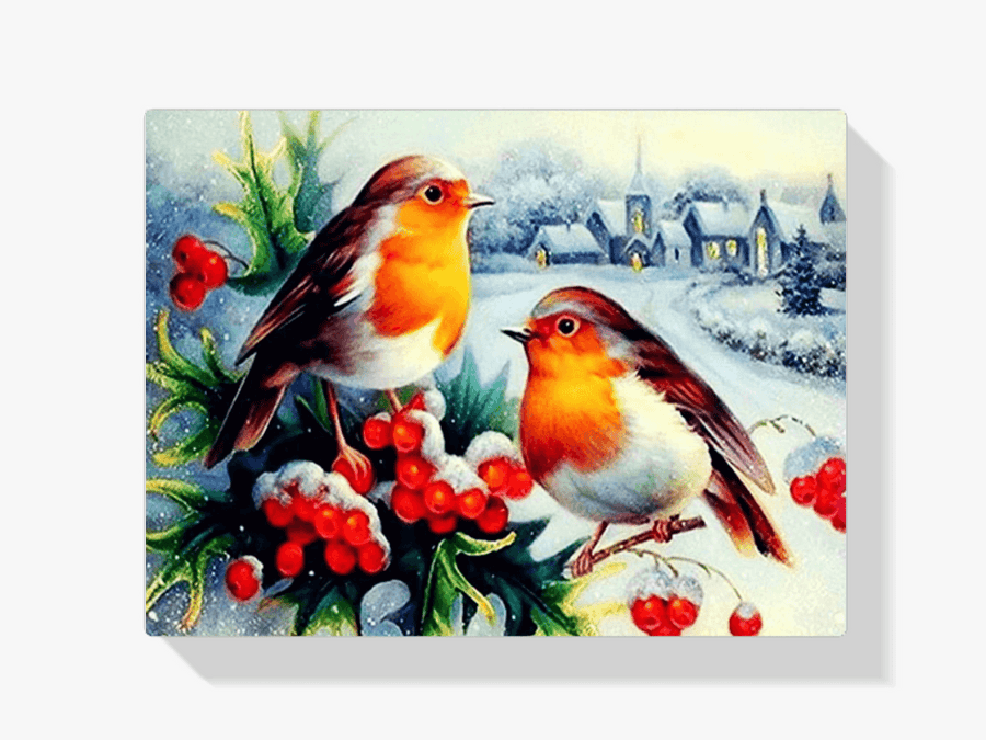 Diamond Painting Winter Vogels - SEOS Shop ®