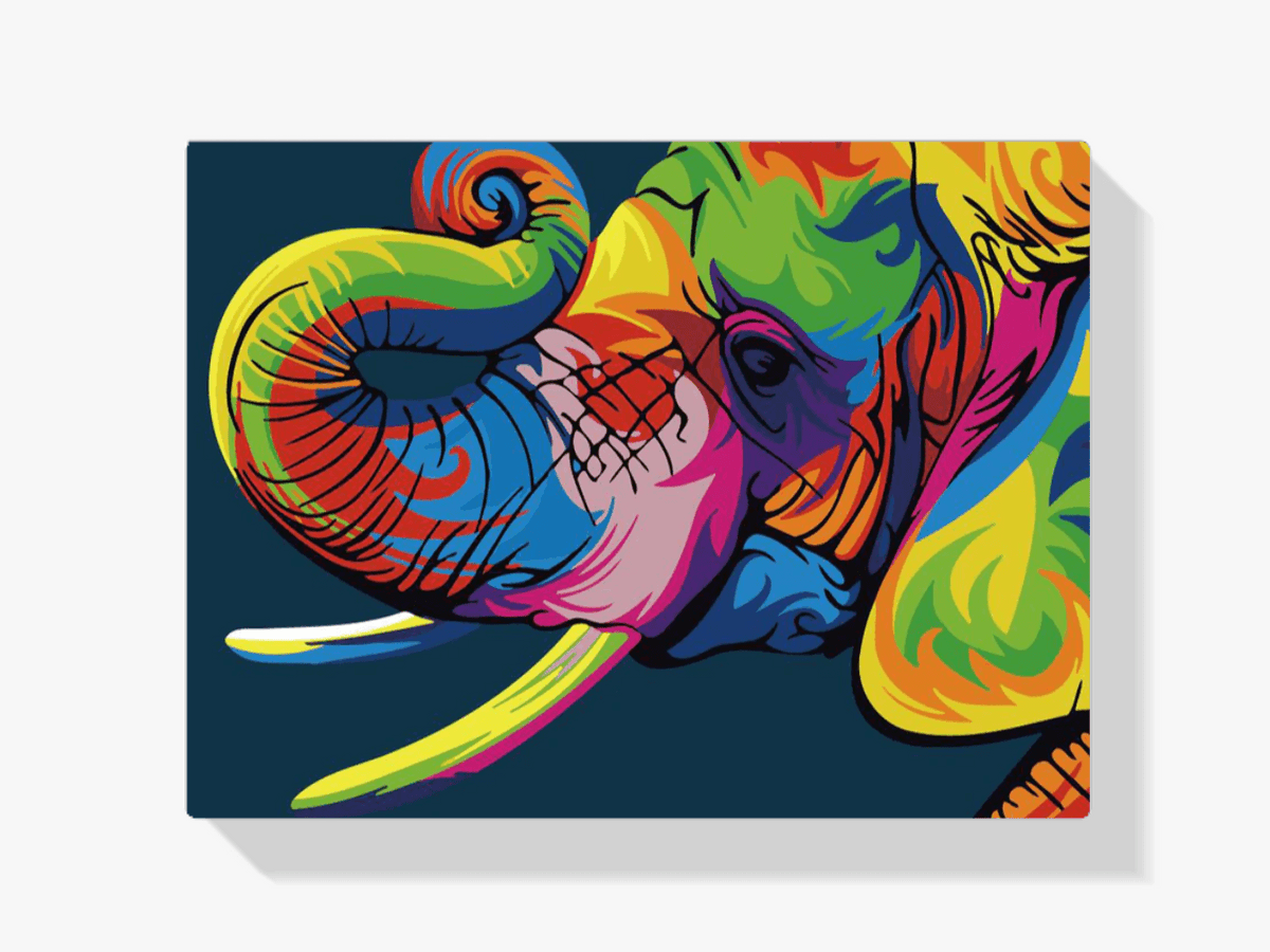 Diamond Painting - Abstracte Olifant - SEOS®