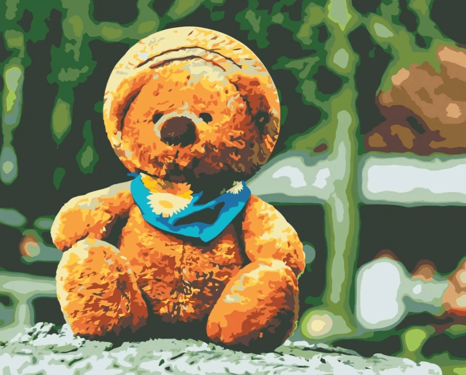 Diamond Painting - Beer in een hoed - SEOS®