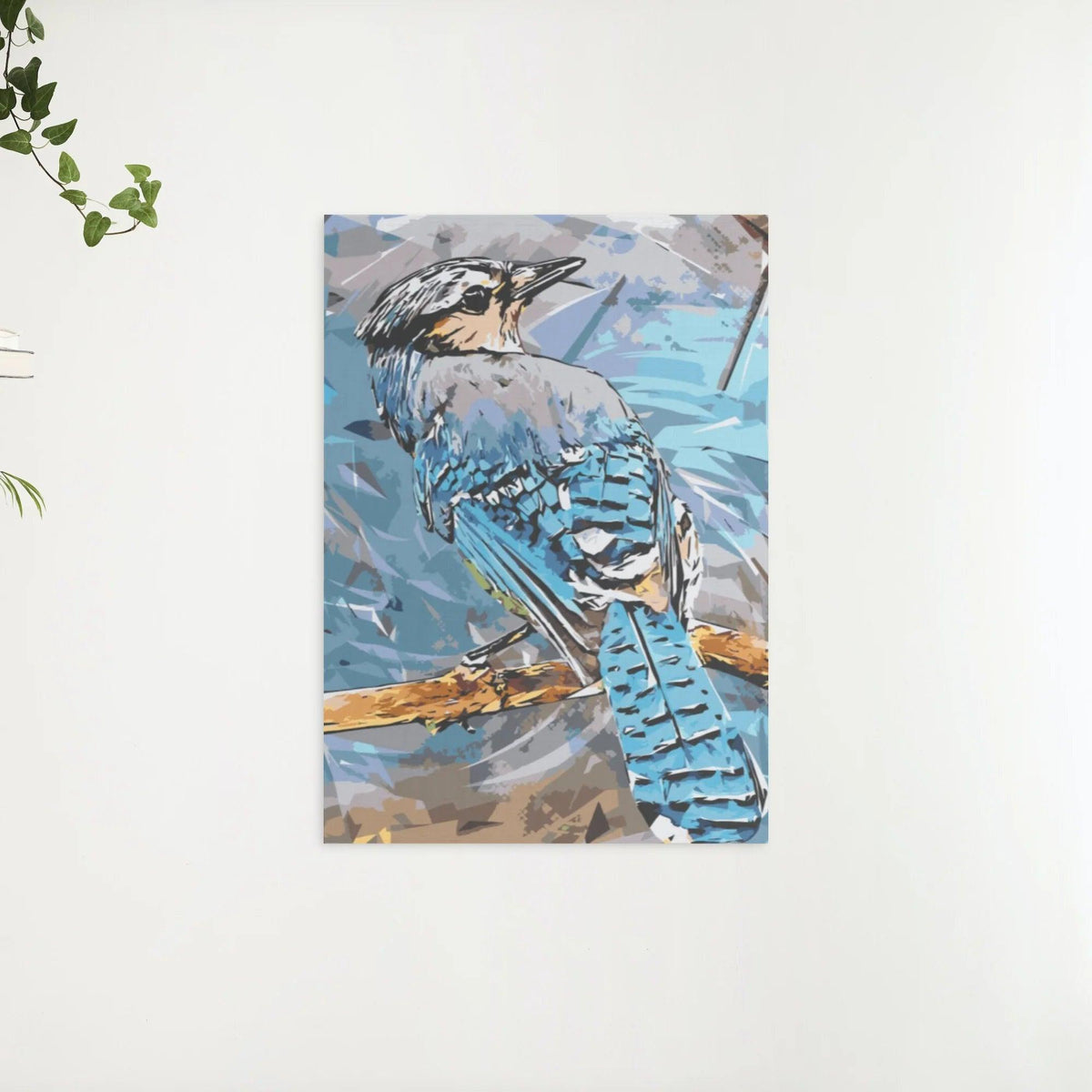 Diamond Painting - Blauwe Gaai vogel - SEOS®