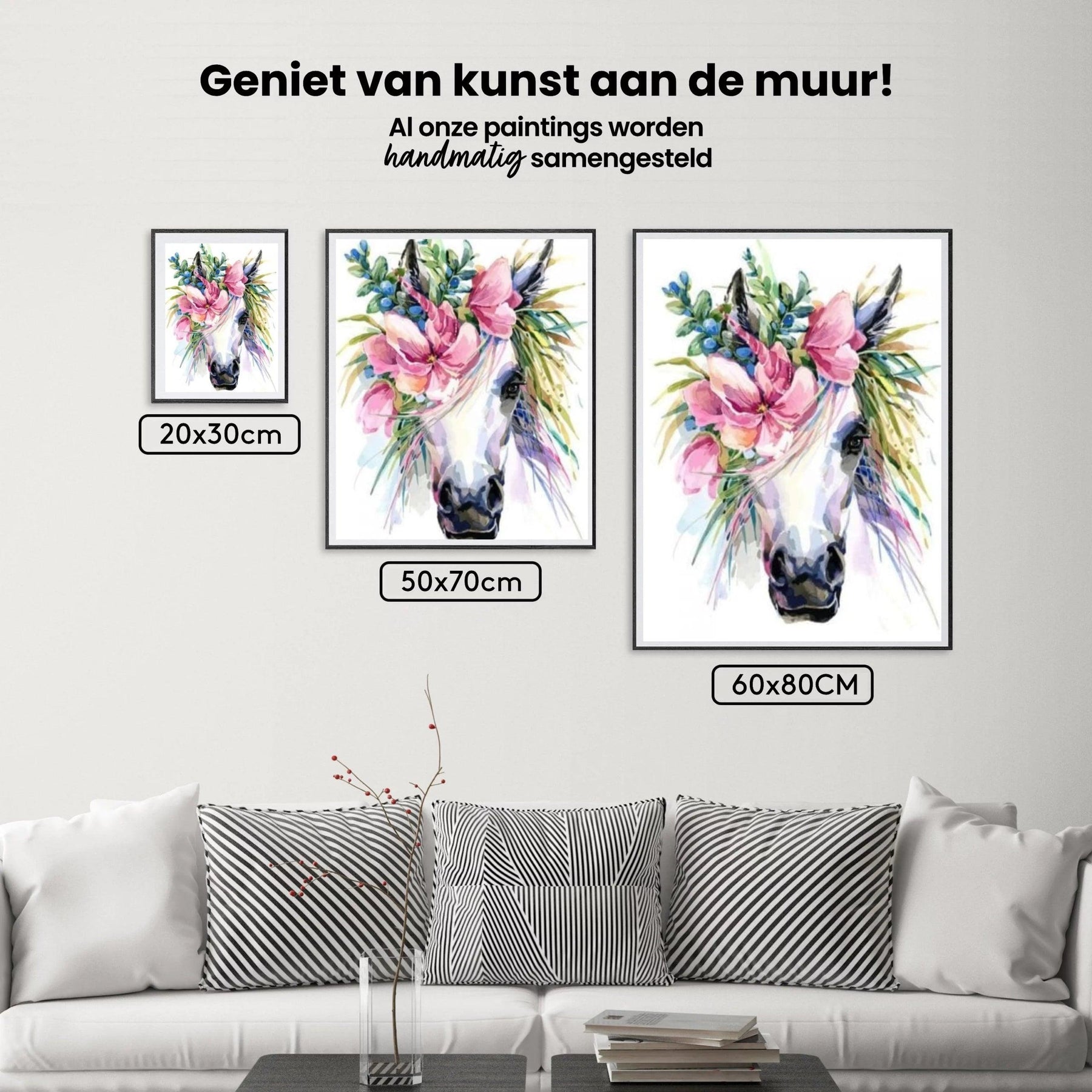 Diamond Painting - Bloemen Eenhoorn - SEOS®