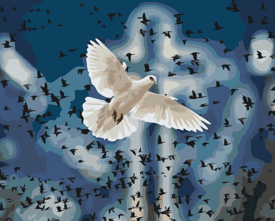 Diamond Painting - Duif - SEOS®