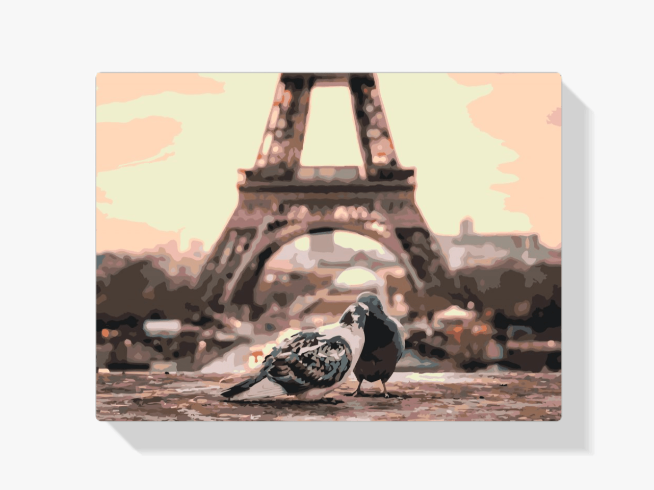 Diamond Painting - Duiven in Parijs - SEOS®