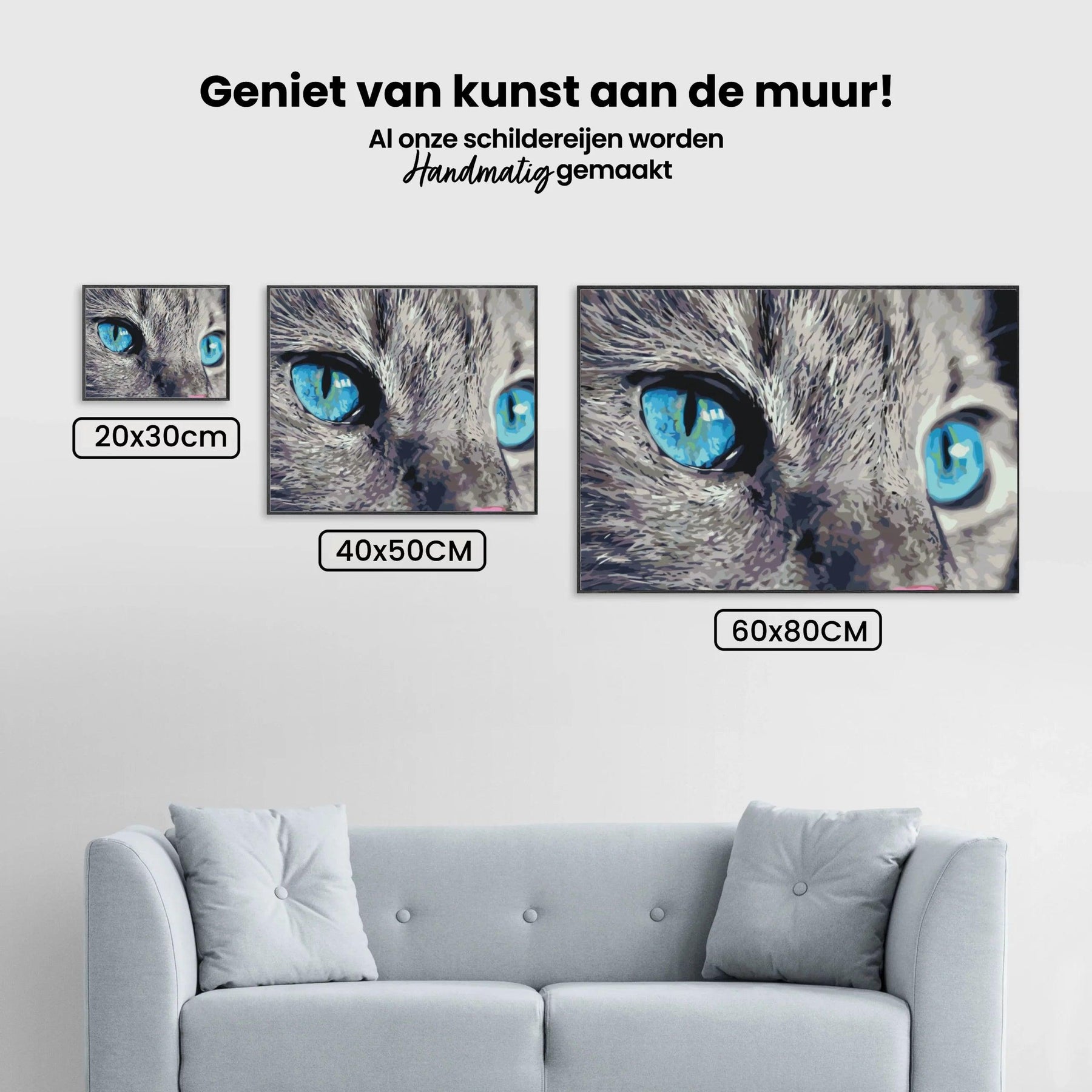 Diamond Painting - Een doordringende blik - SEOS®
