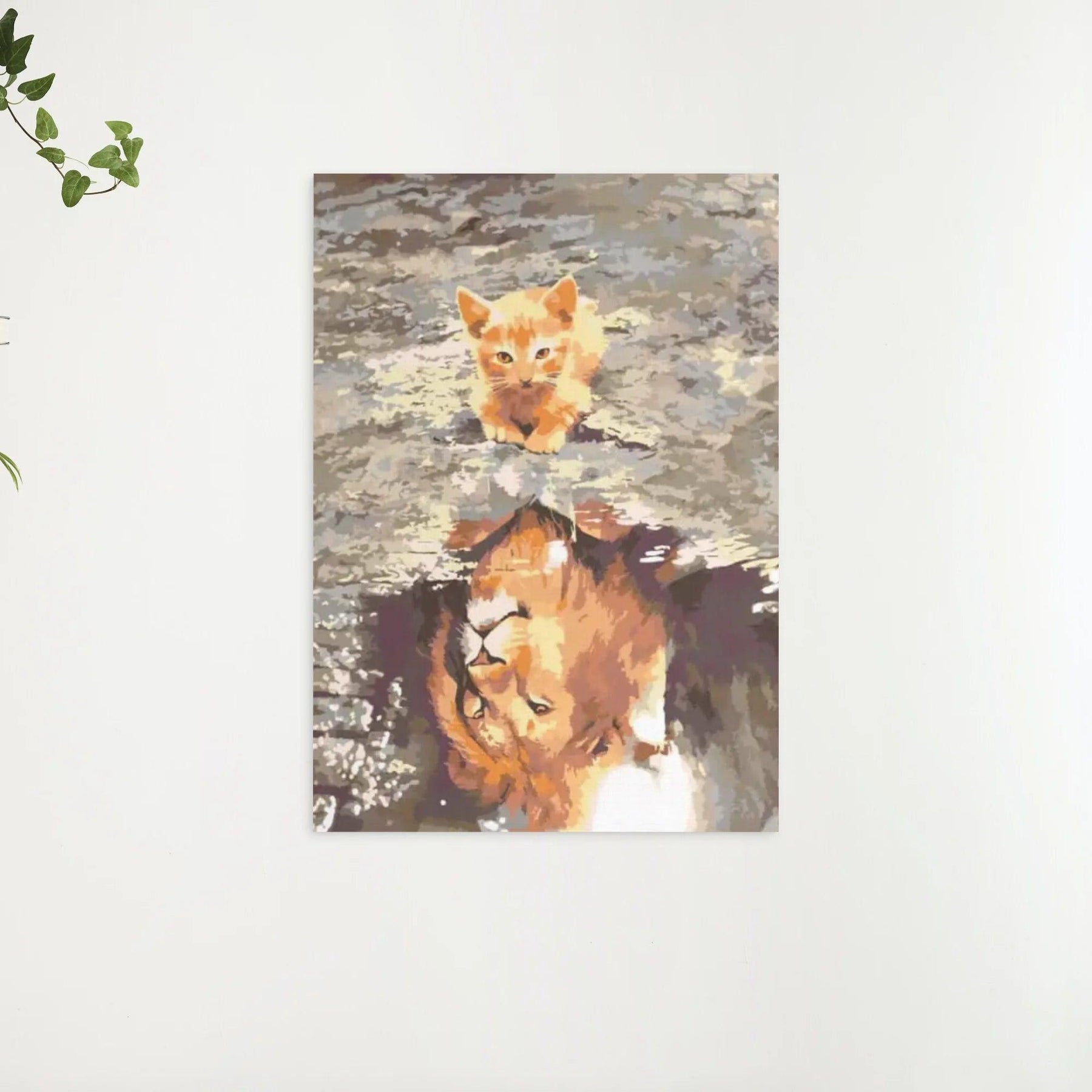 Diamond Painting - Een kitten of een leeuw - SEOS®