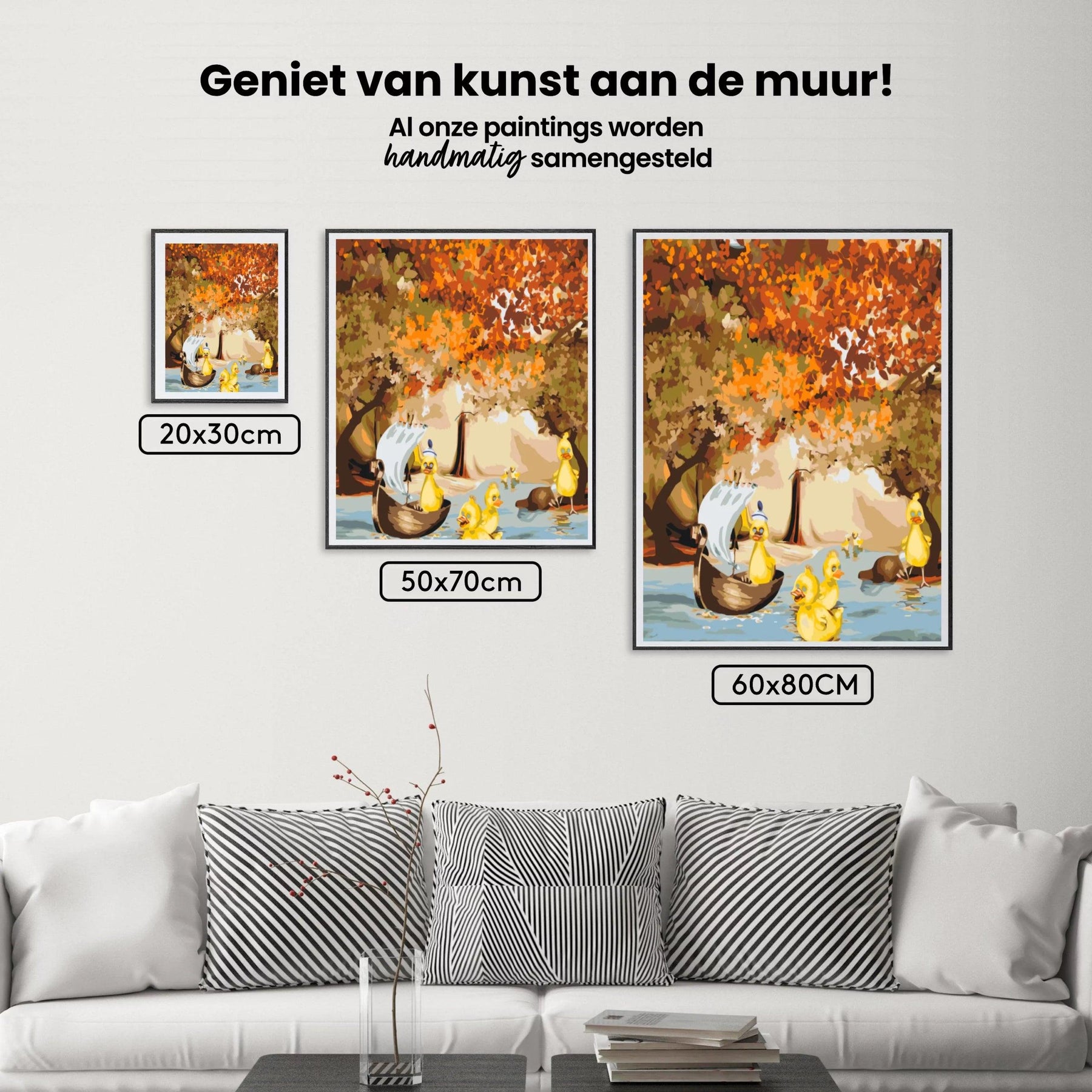 Diamond Painting - Eenden op reis - SEOS®