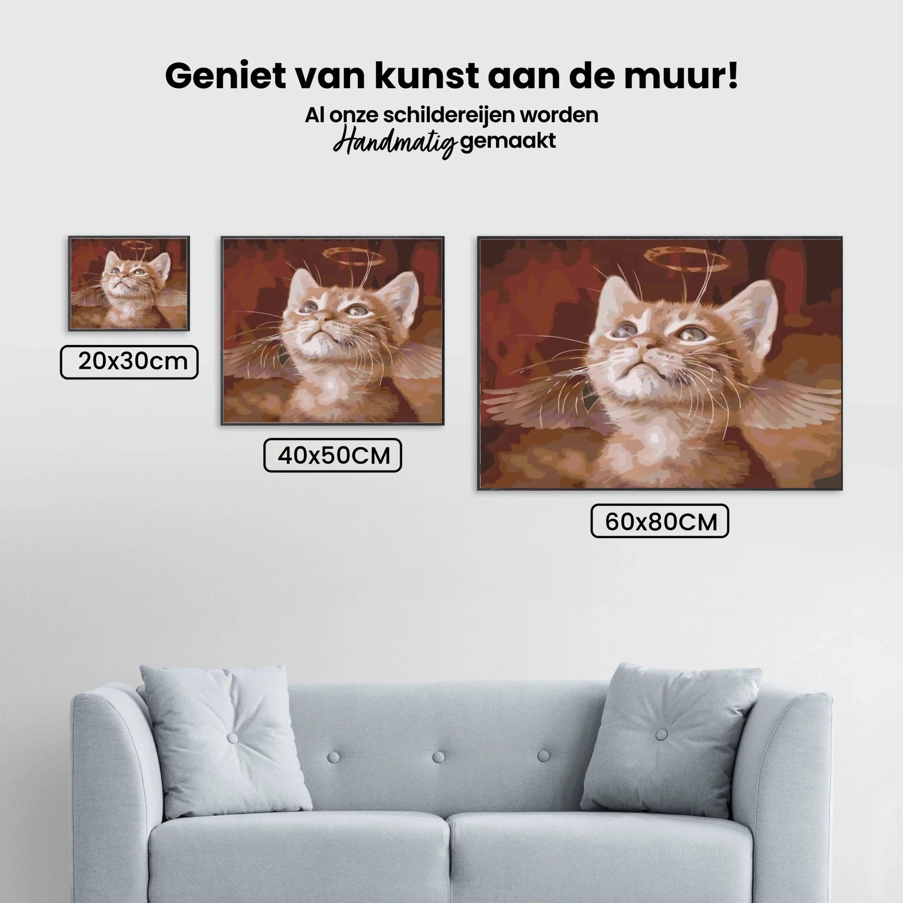 Diamond Painting - Engel Kat - SEOS®