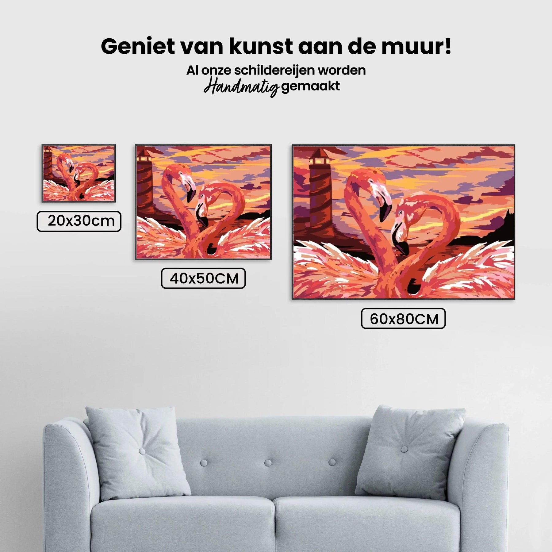 Diamond Painting - Flamingo Liebespaar - SEOS®