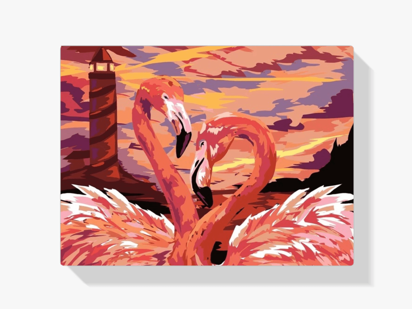 Diamond Painting - Flamingo Liebespaar - SEOS®