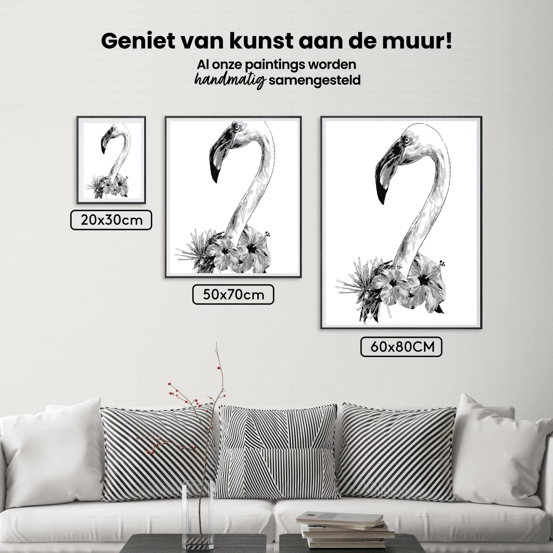 Diamond Painting - Flamingo hoofd - SEOS®