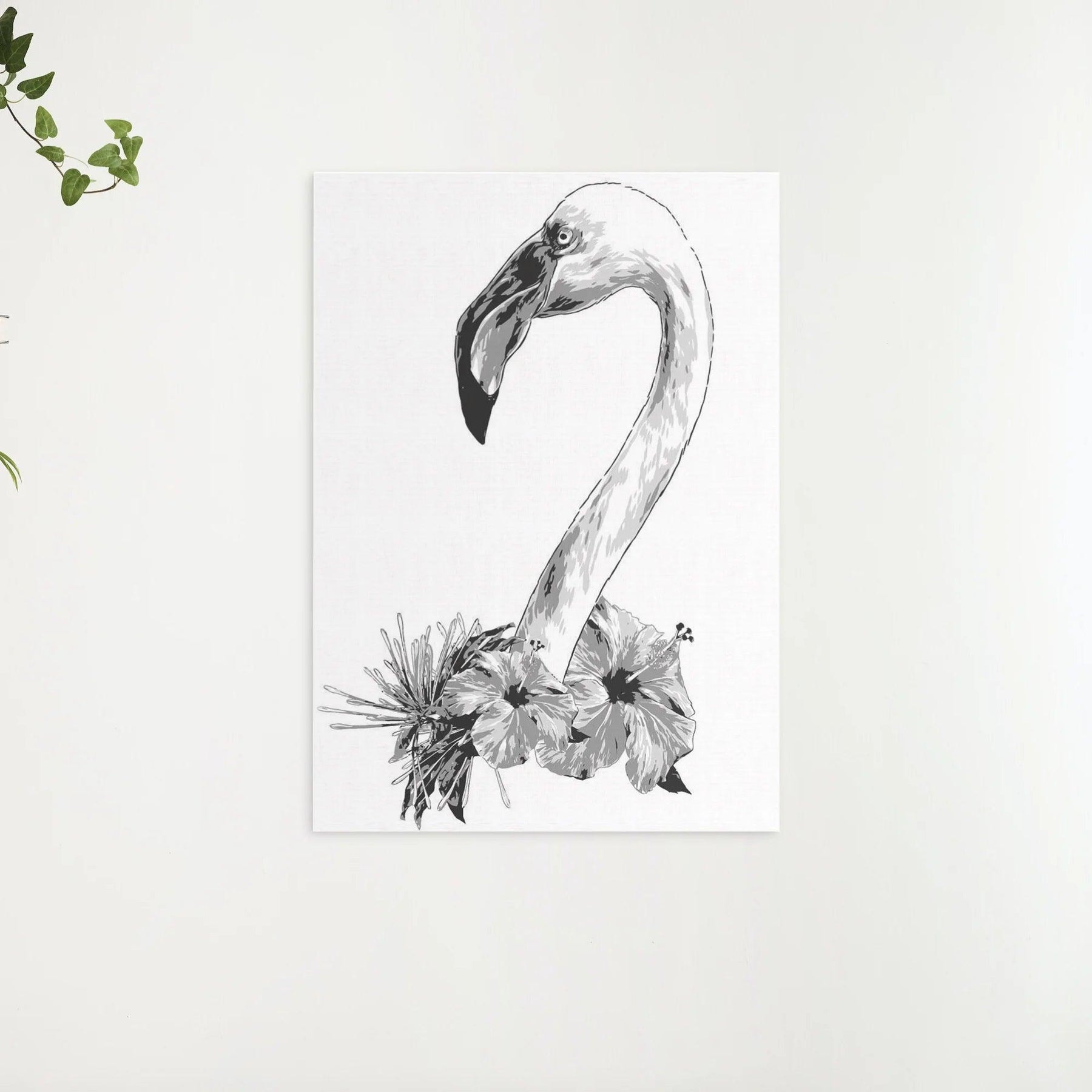Diamond Painting - Flamingo hoofd - SEOS®
