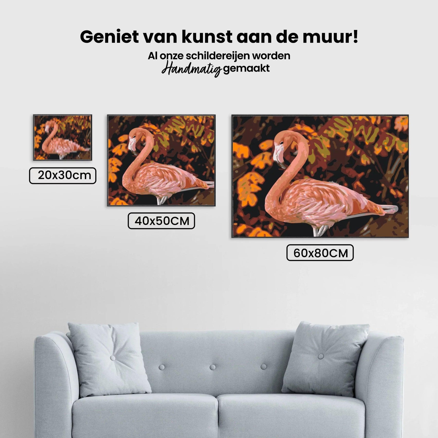 Diamond Painting - Flamingo in de natuur - SEOS®