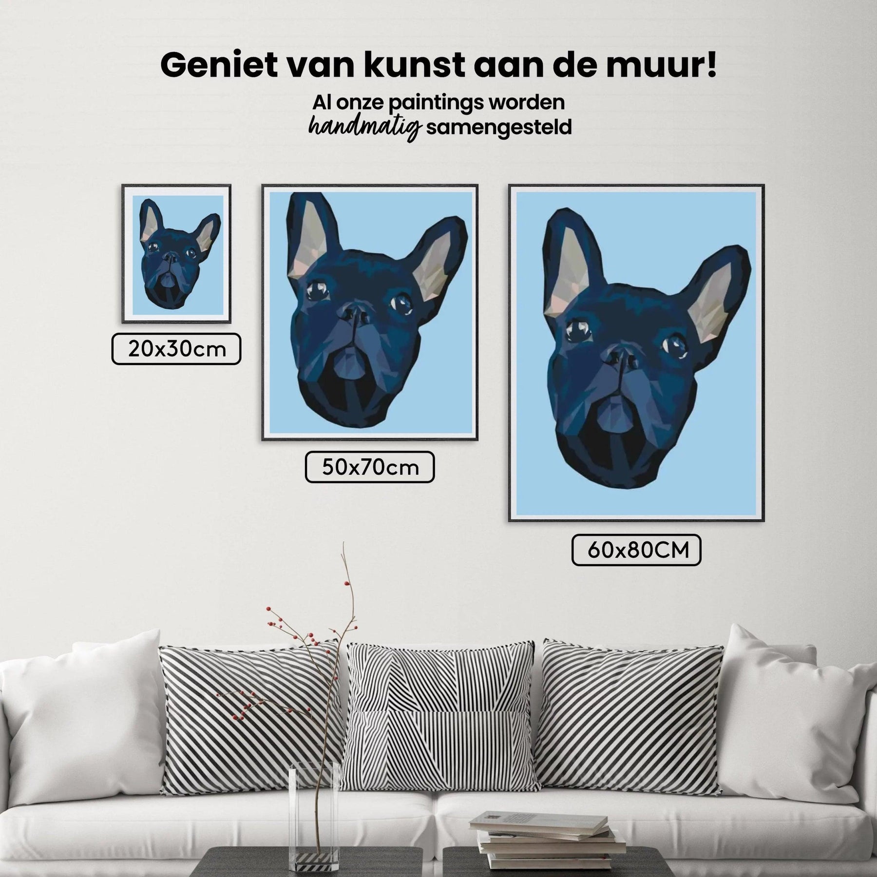Diamond Painting - Franse Bulldog 4  - SEOS®