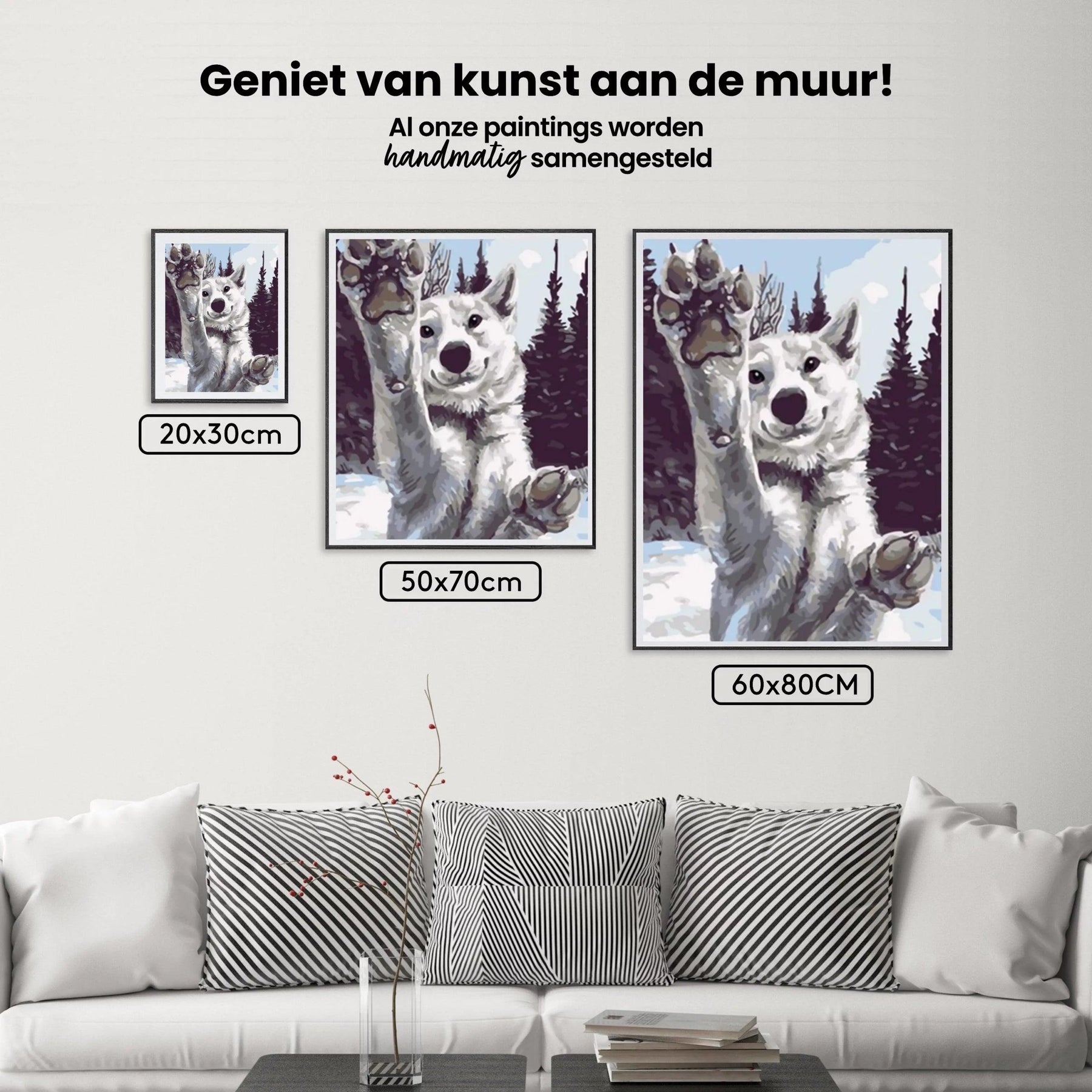 Diamond Painting - Geef me vijf! - SEOS®