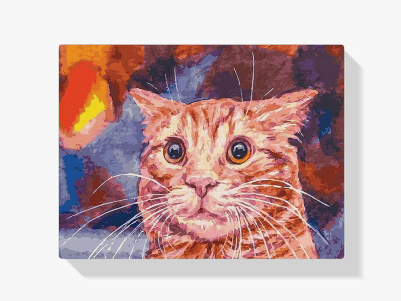 Diamond Painting - Grappige Kat - SEOS®