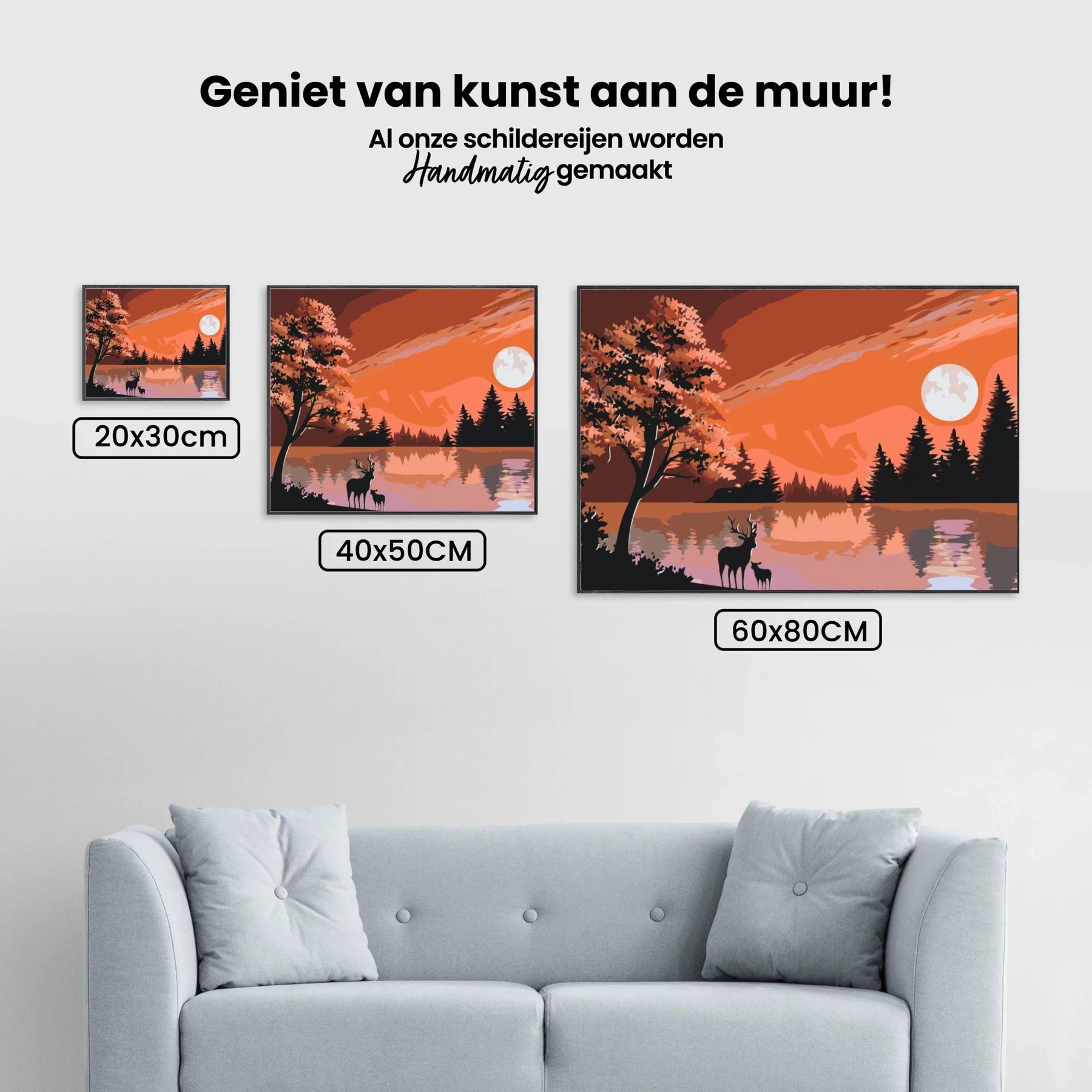 Diamond Painting - Herten in de natuur - SEOS®