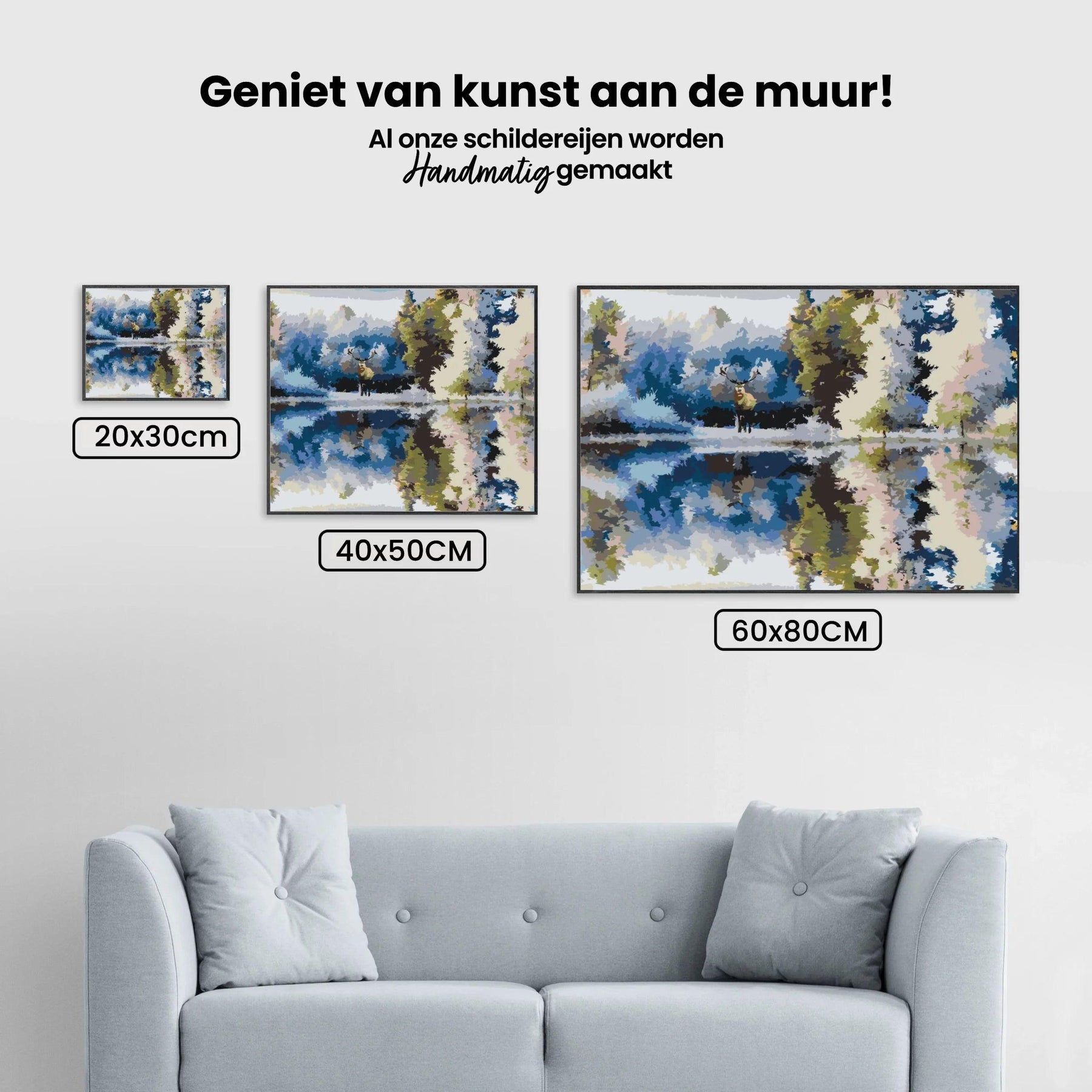 Diamond Painting - Herten in het bos - SEOS®