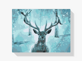 Diamond Painting - Het besneeuwde rendier - SEOS®