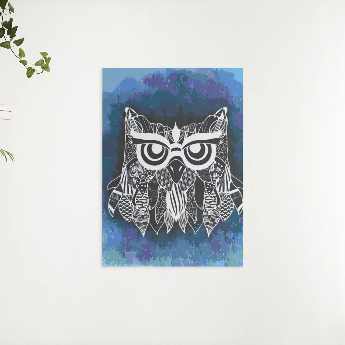 Diamond Painting - Illustratie van een uil - SEOS