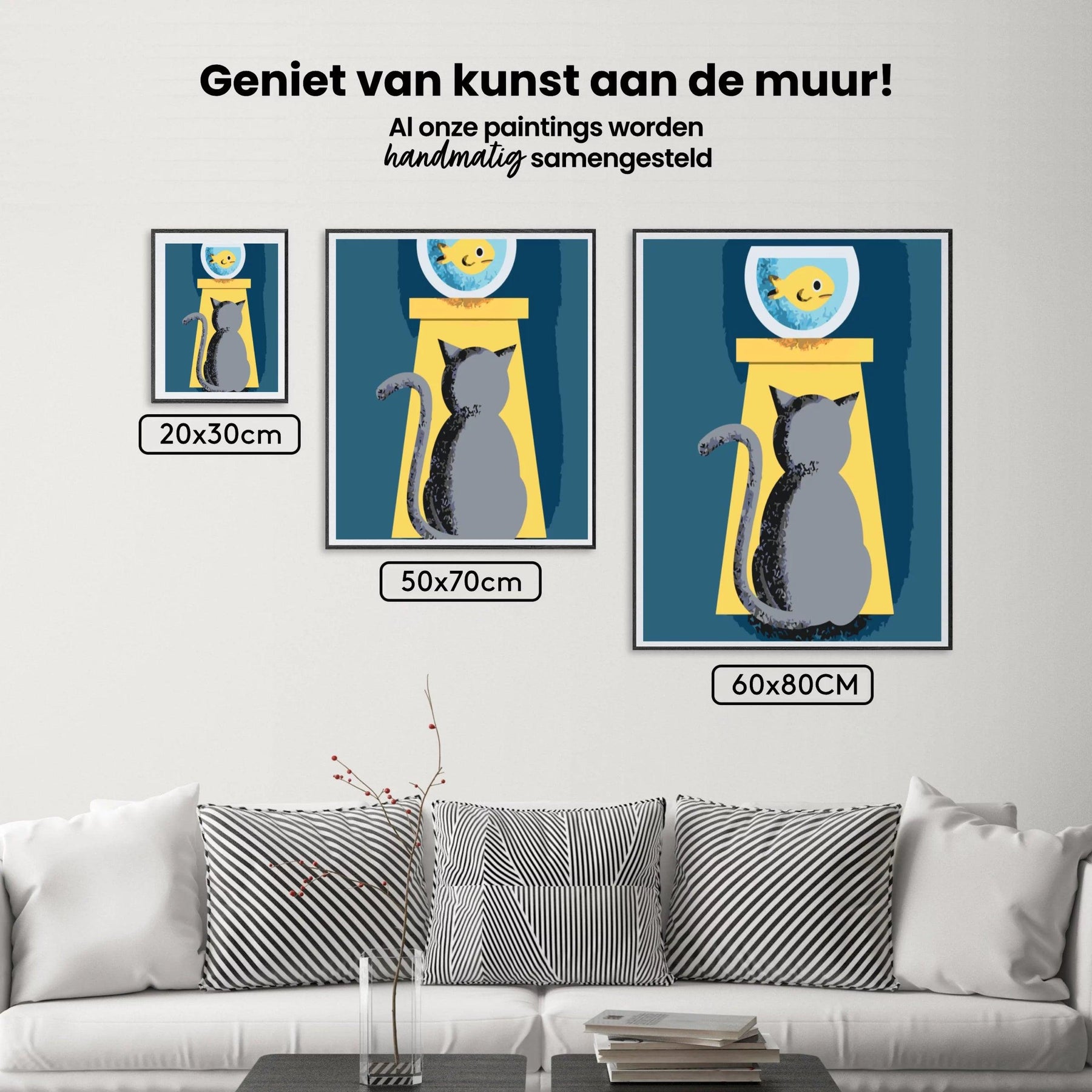 Diamond Painting - Kat en prooi - SEOS®