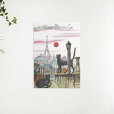 Diamond Painting - Kat in Parijs - SEOS®