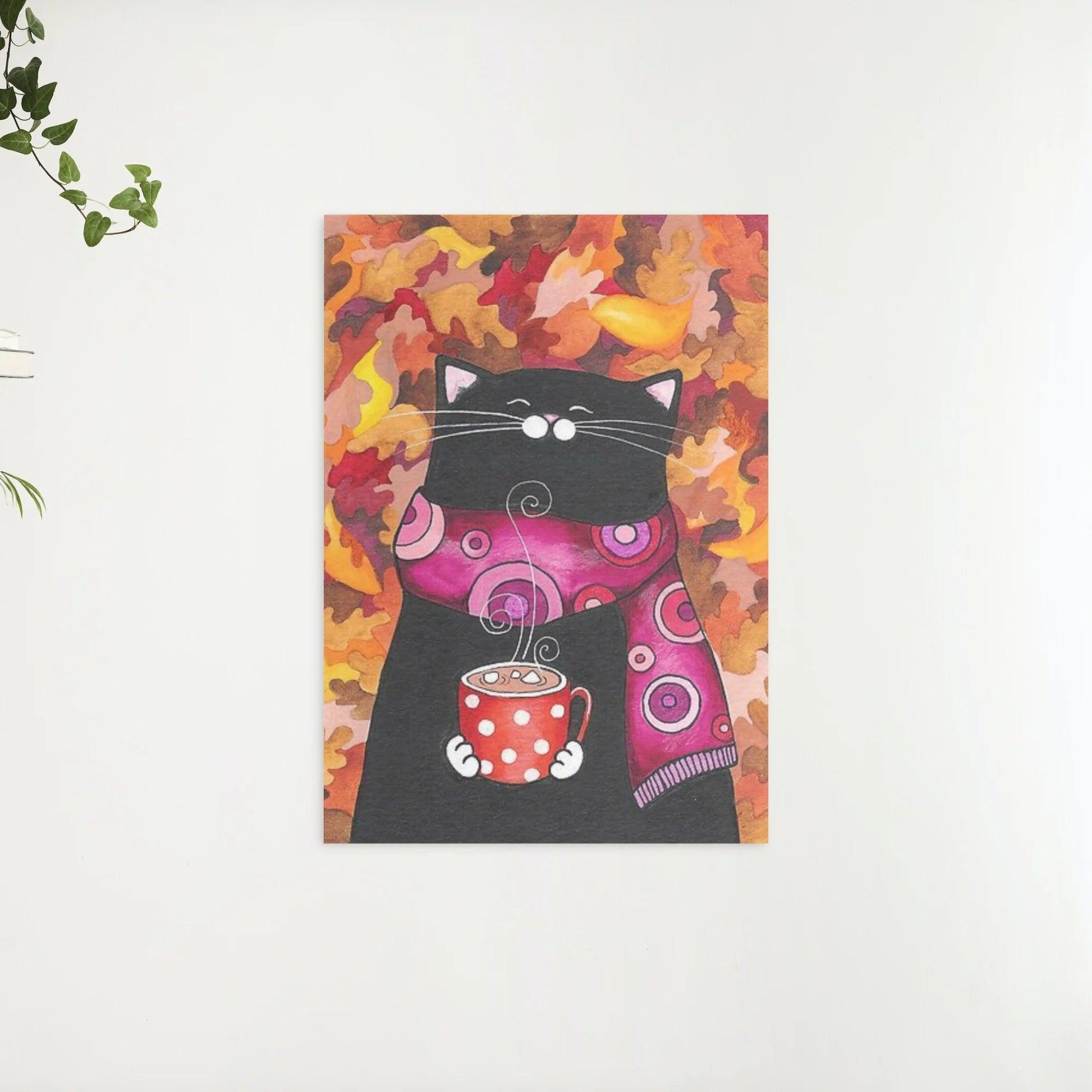 Diamond Painting - Kat met marshmallows - SEOS®