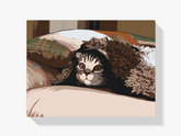 Diamond Painting - Kat onder het kussen - SEOS®