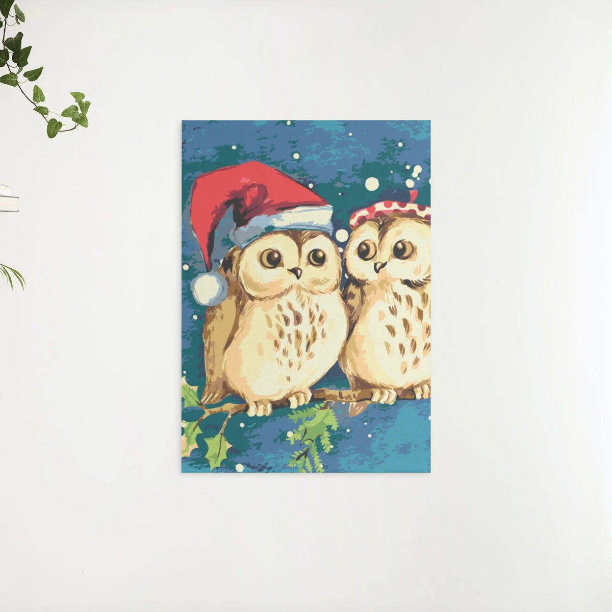 Diamond Painting - Kerst uilen - SEOS Shop ®
