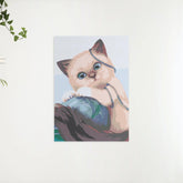 Diamond Painting - Kitten met een bal - SEOS®