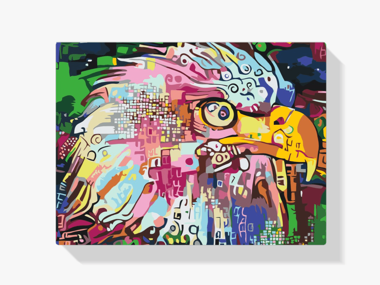 Diamond Painting - Kleurrijke adelaar - SEOS®