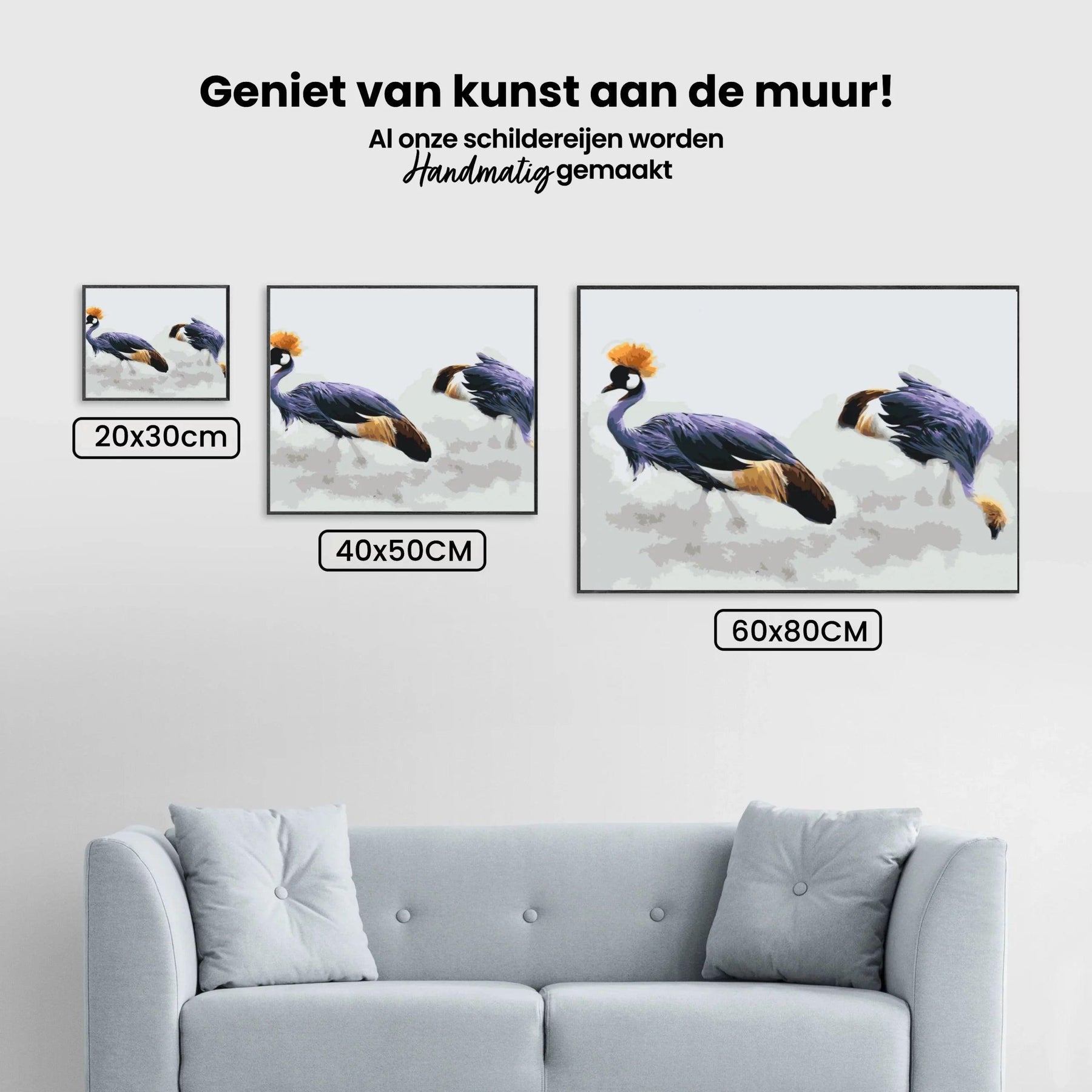 Diamond Painting - Koning Kraan - SEOS®