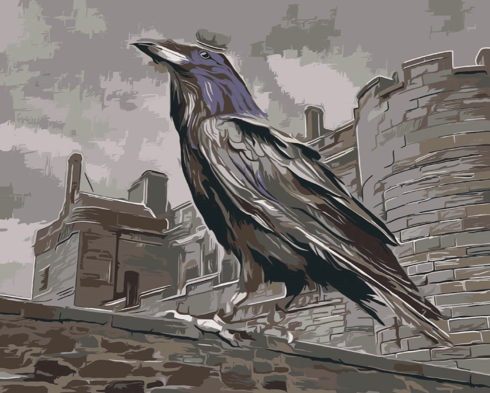 Diamond Painting - Koning Raven - SEOS®