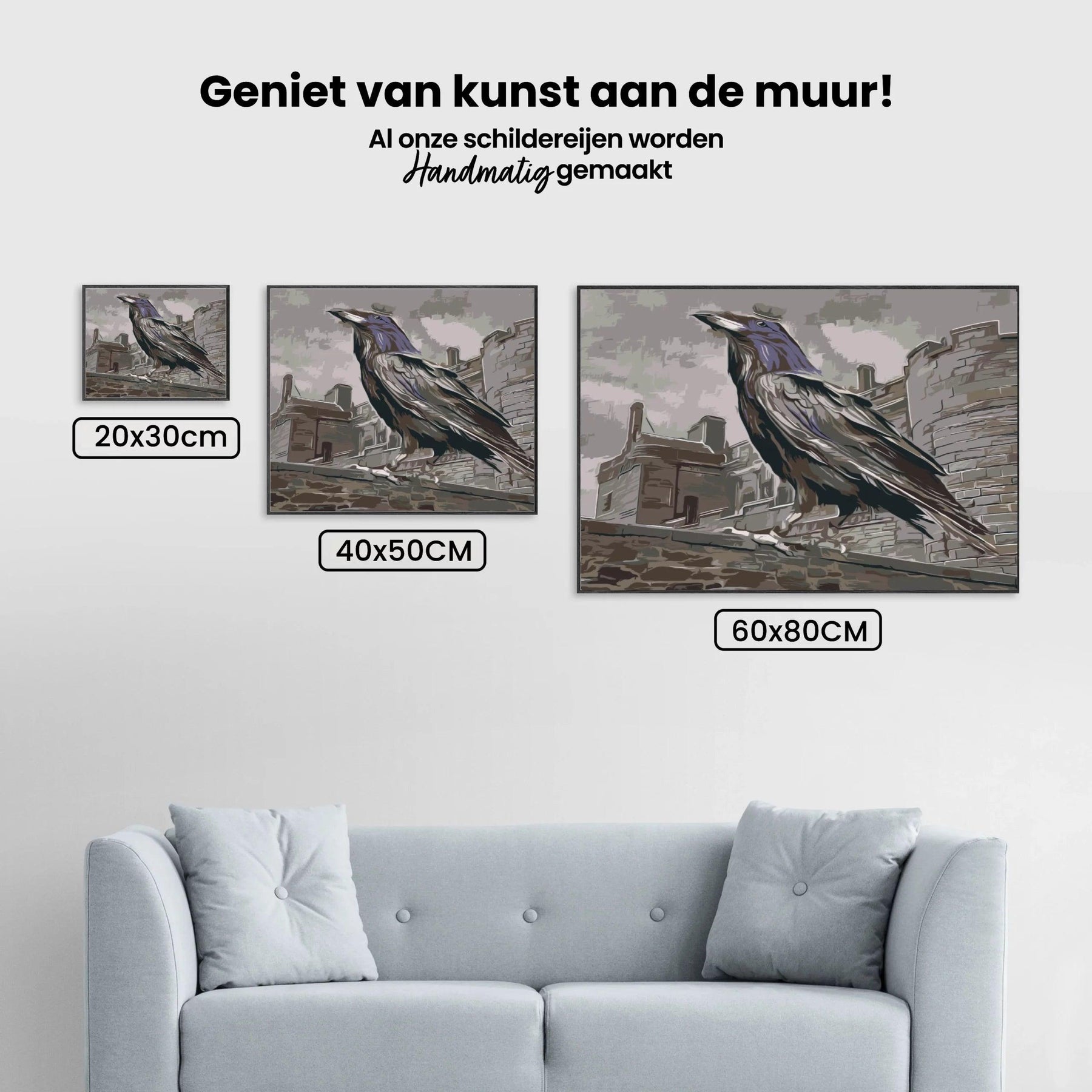 Diamond Painting - Koning Raven - SEOS®