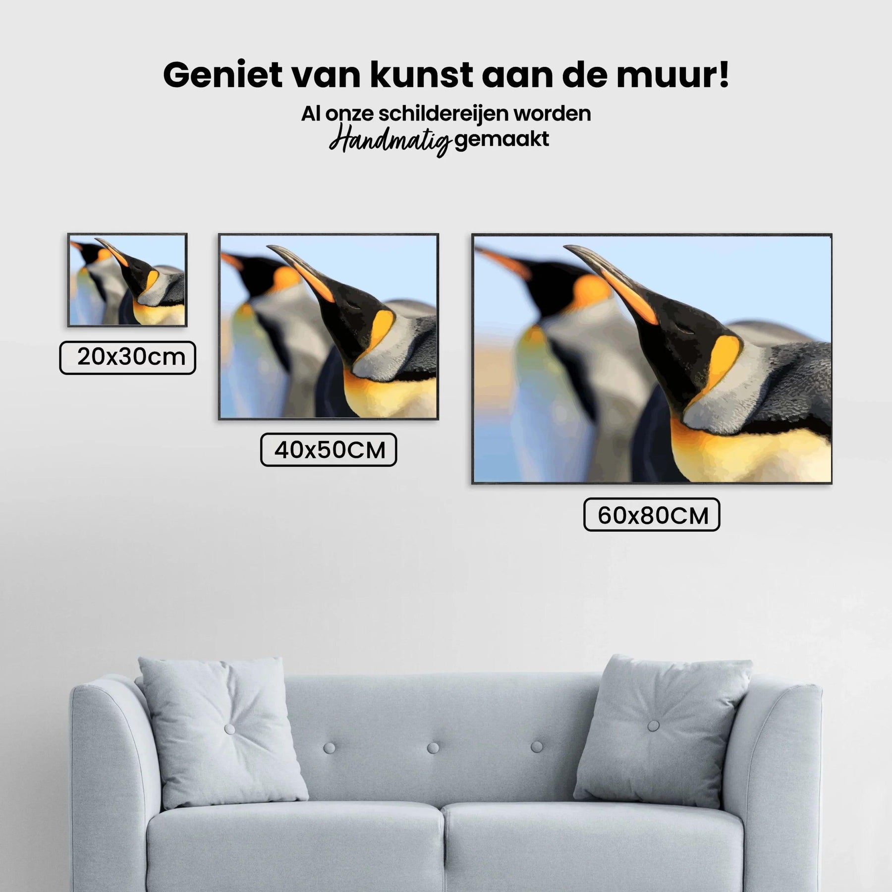 Diamond Painting - Konings pinguïns - SEOS®