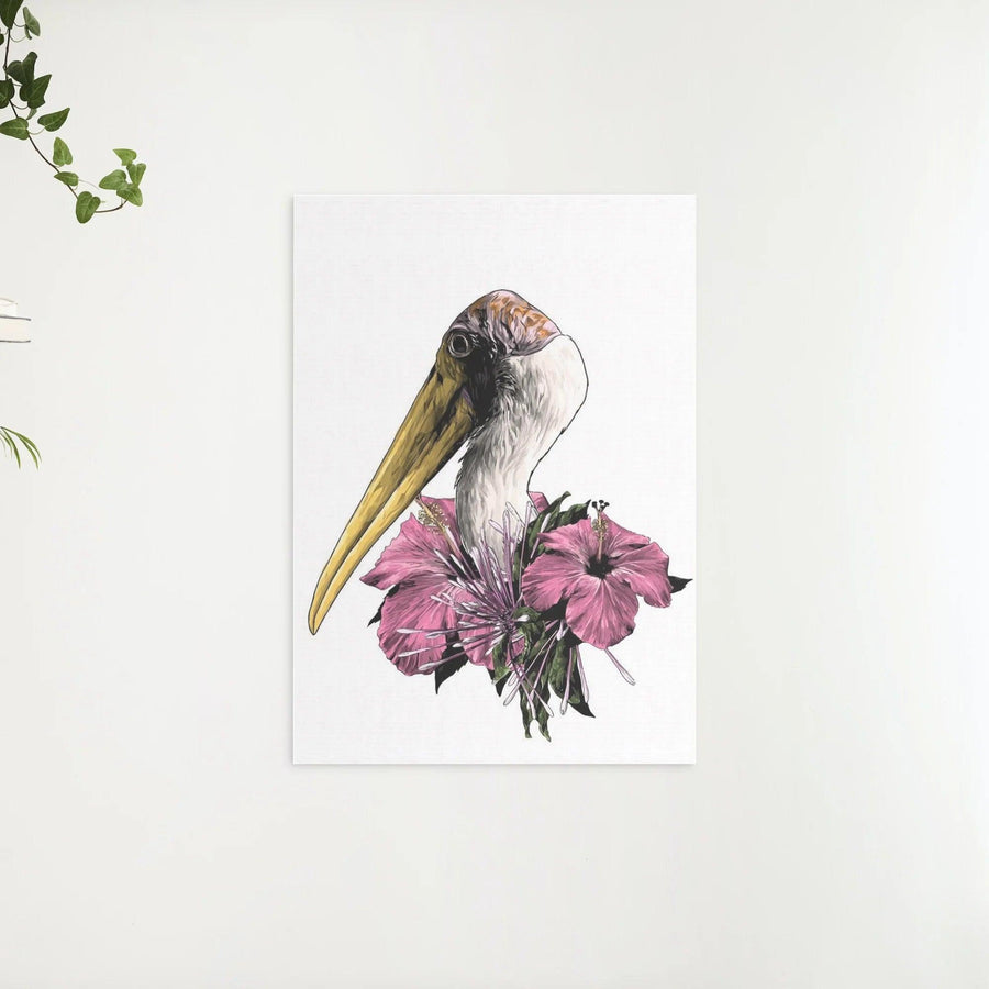 Diamond Painting - Kop van een ooievaar - SEOS®