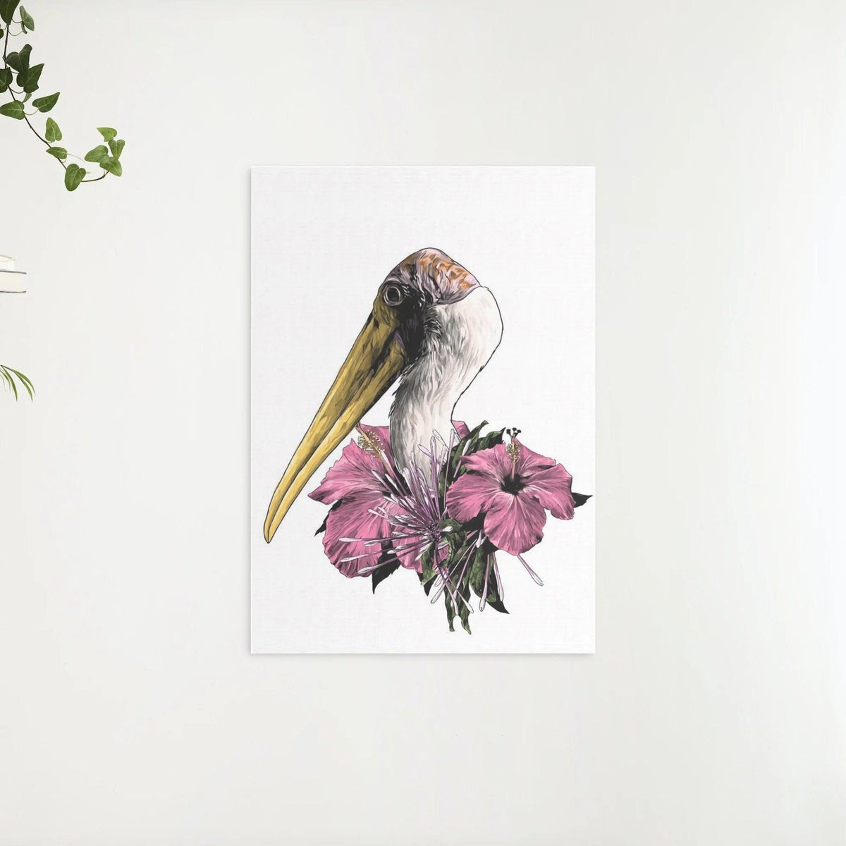 Diamond Painting - Kop van een ooievaar - SEOS®